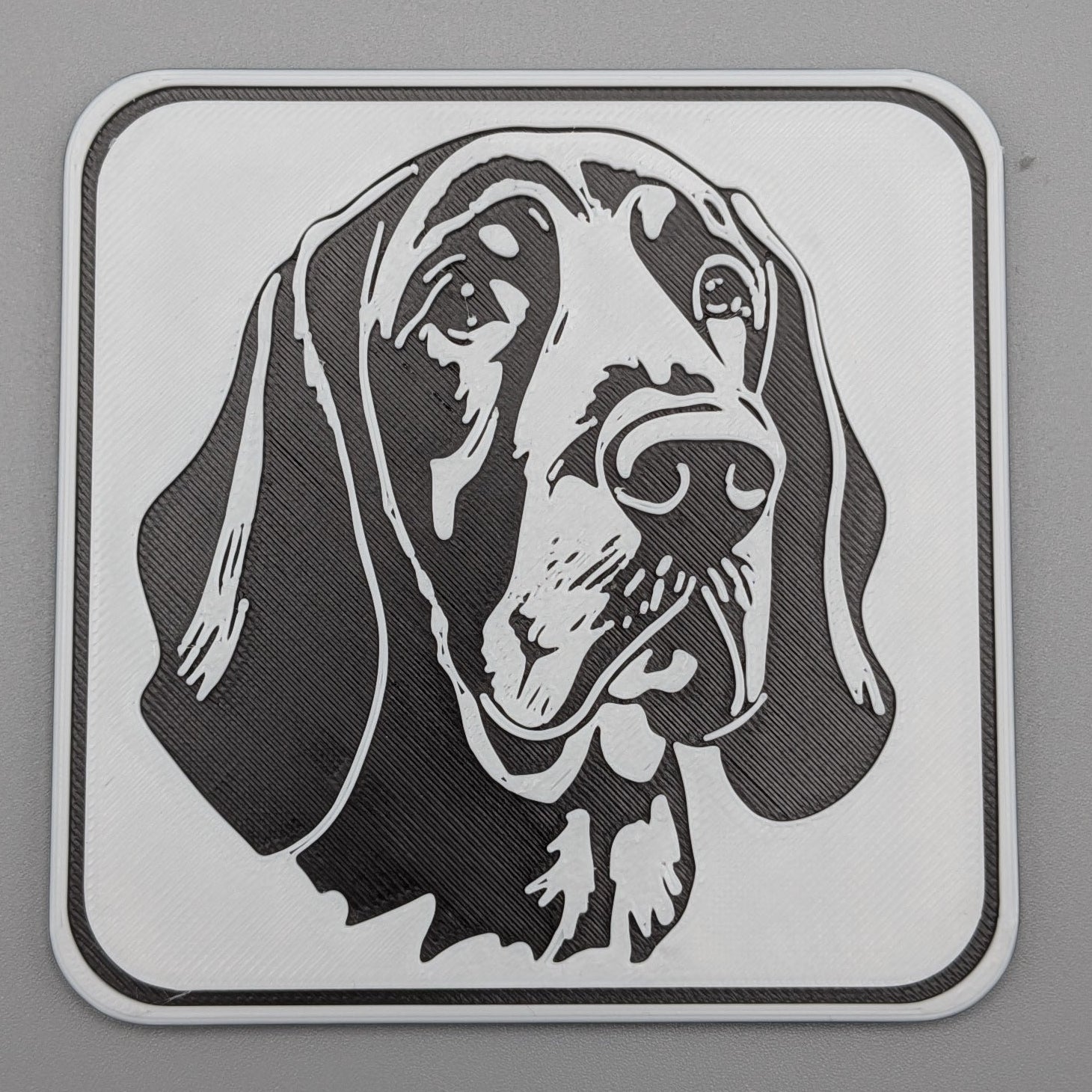 BassetHoundCoaster