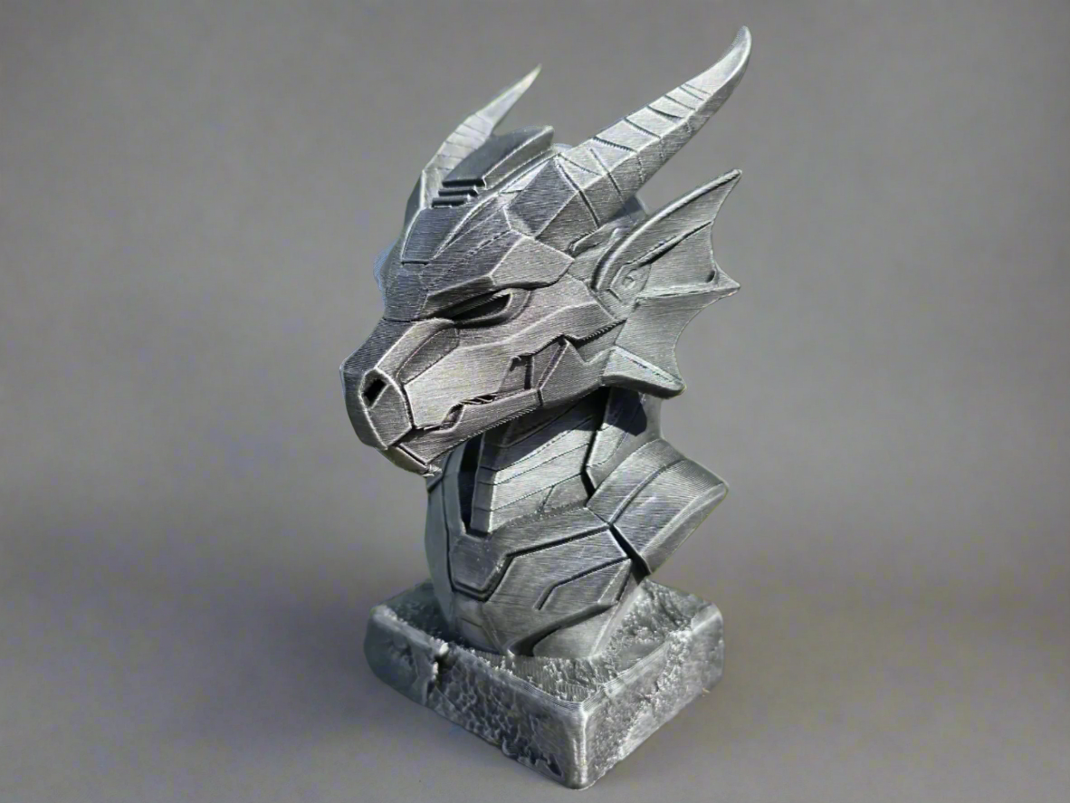 Bust-Cyberpunk Dragon-Fillywinkel