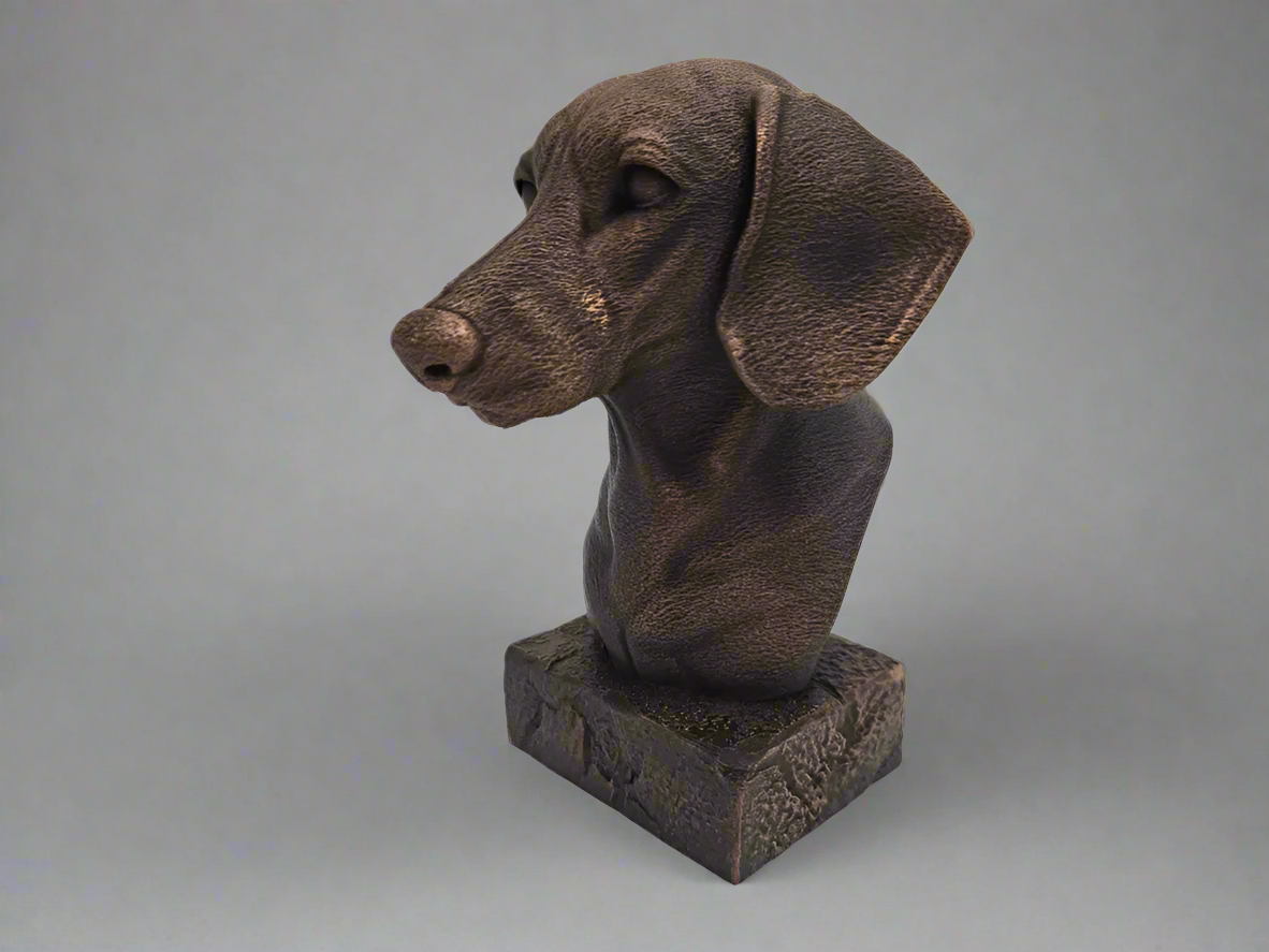 Bust-Dachshund-Fillywinkel