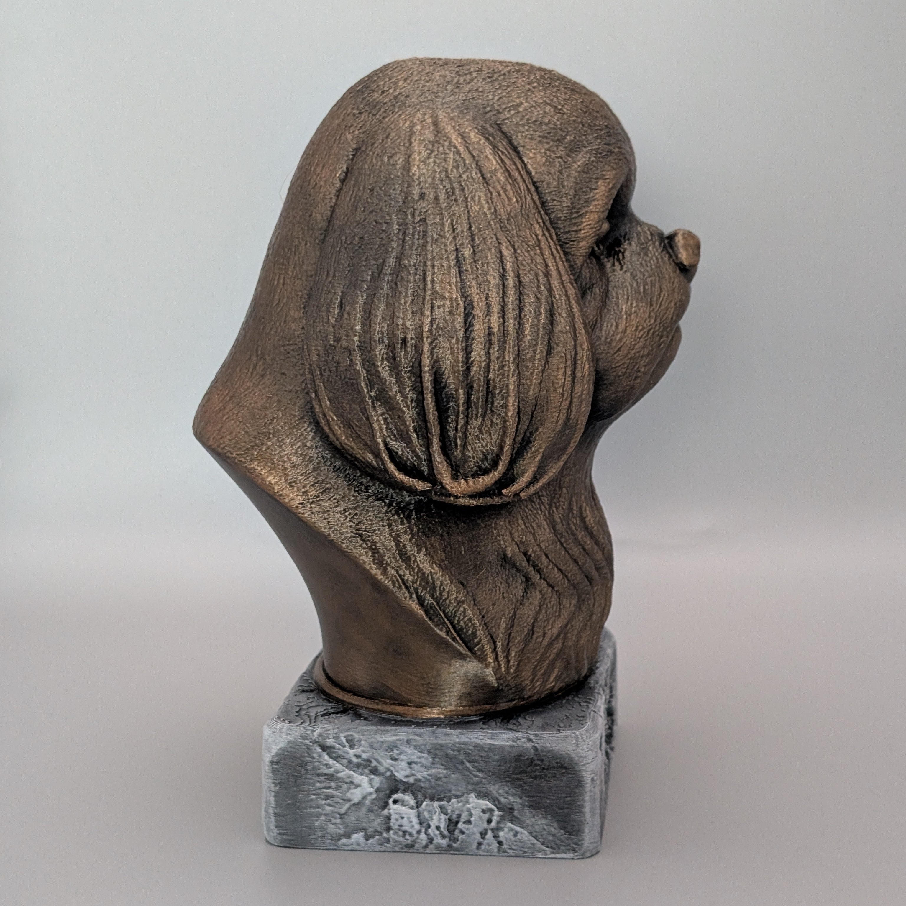 Bust - Shih Tzu - RSide - Fillywinkel