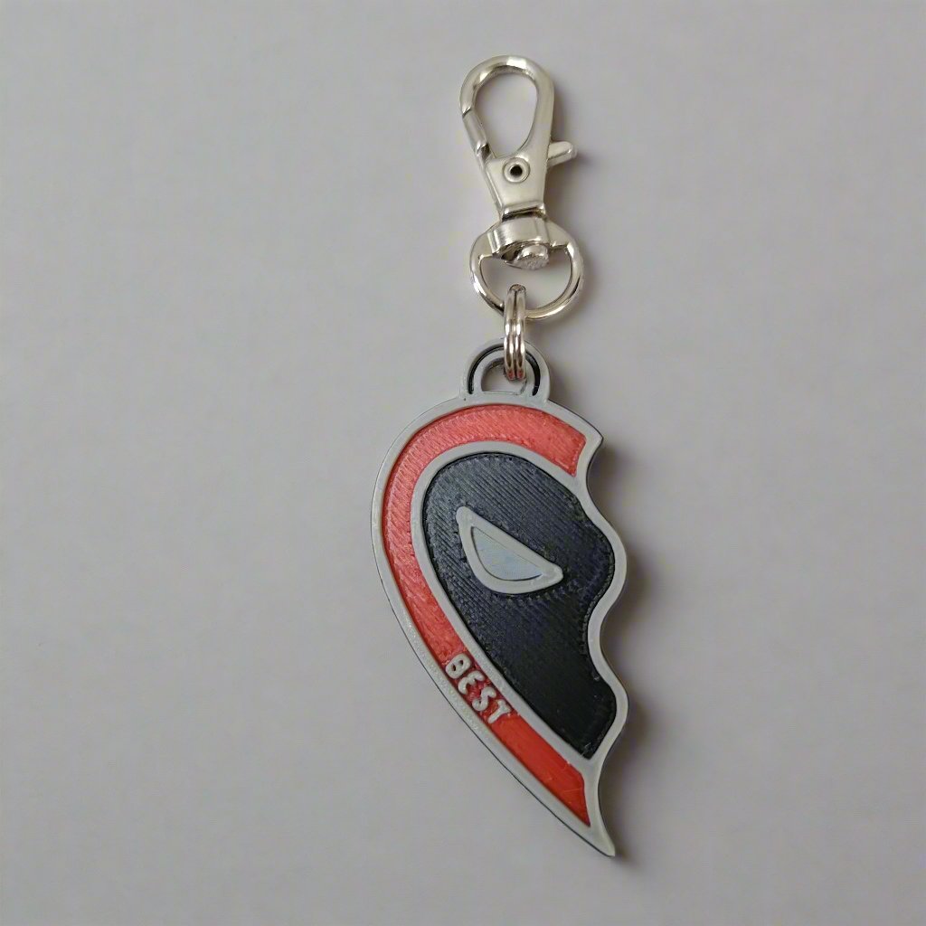 Keychain inspired by Deadpool and Wolverine - Fillywinkel