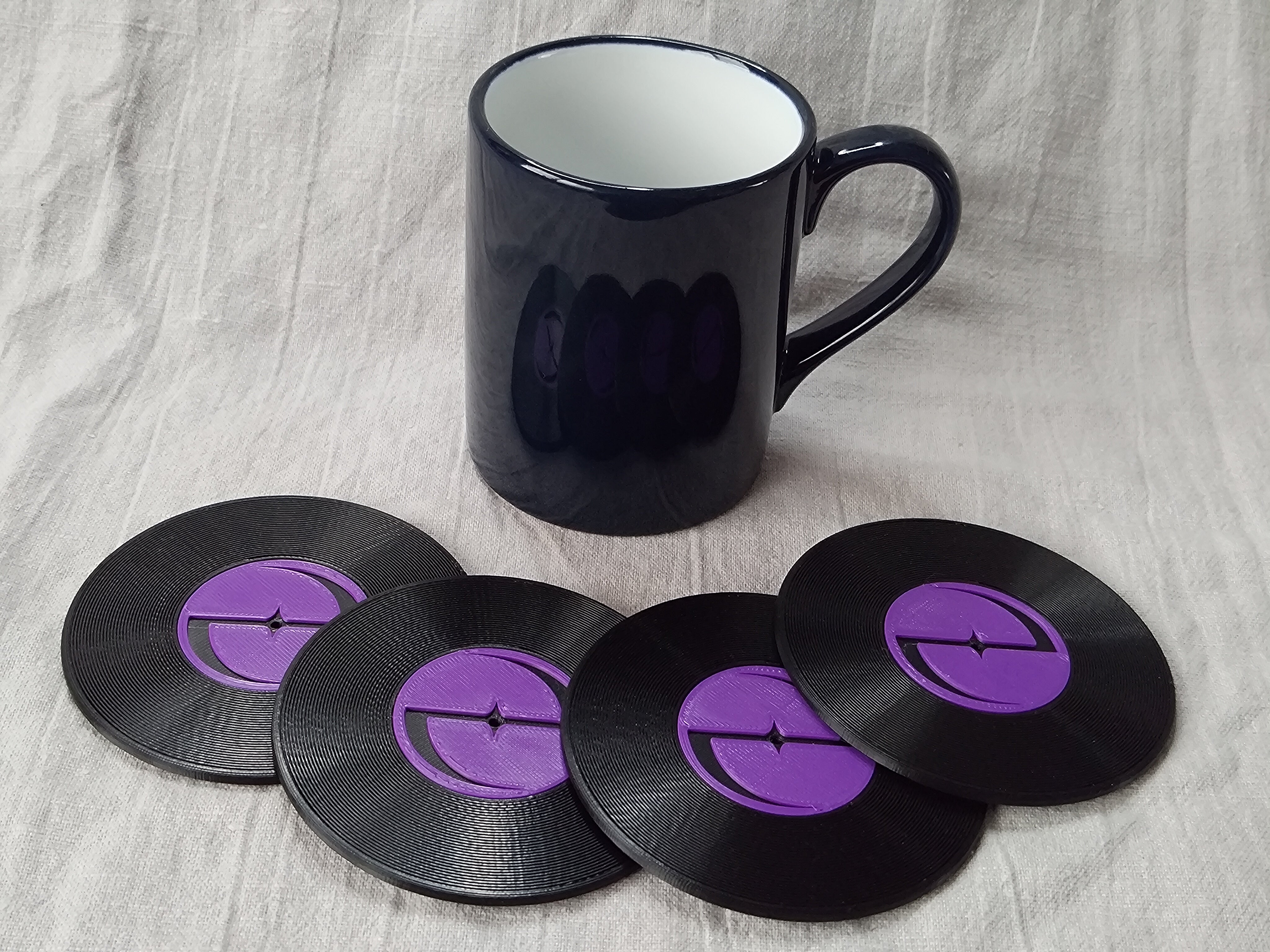 Record Coaster inspired by Evanescence - Fillywinkel