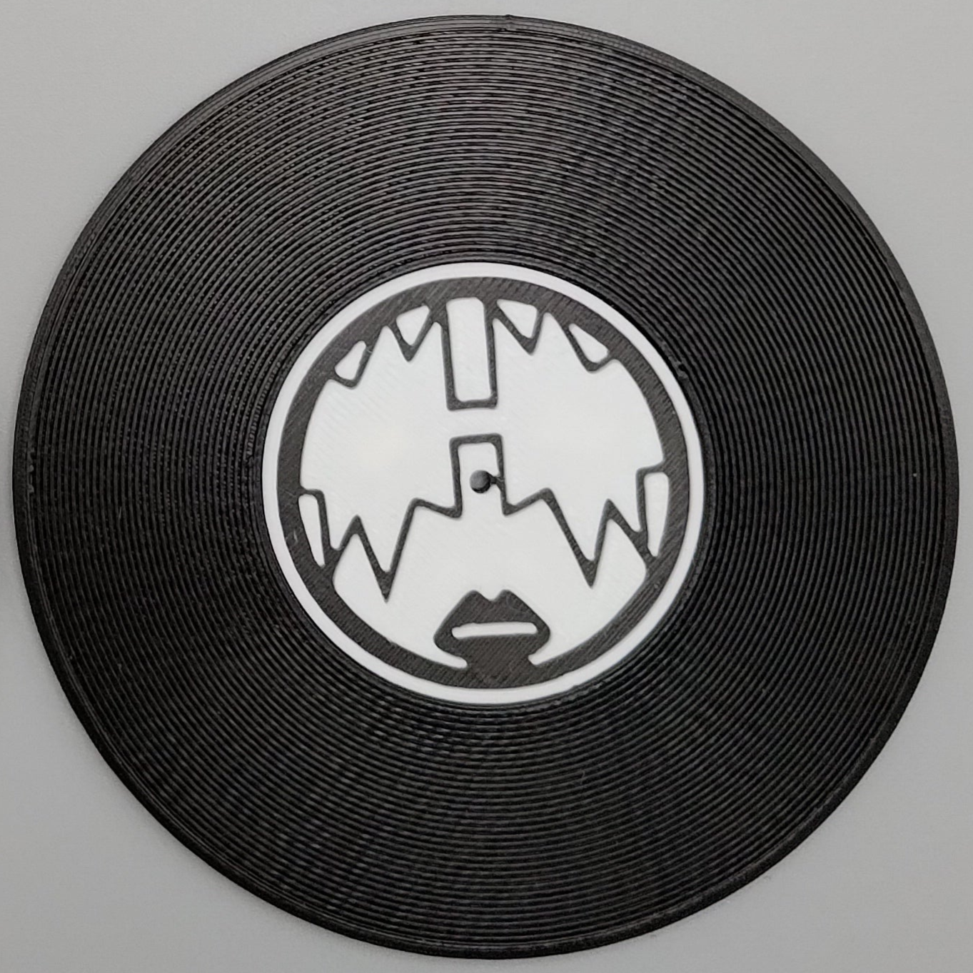 Record Coaster inspired by Kiss - Fillywinkel