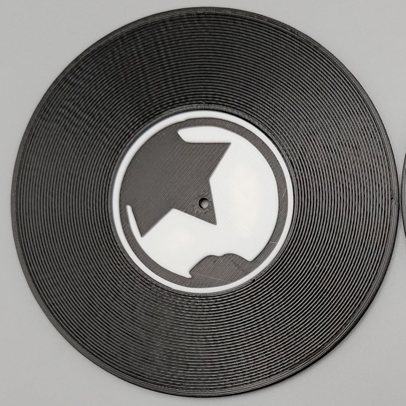 Record Coaster inspired by Kiss - Fillywinkel