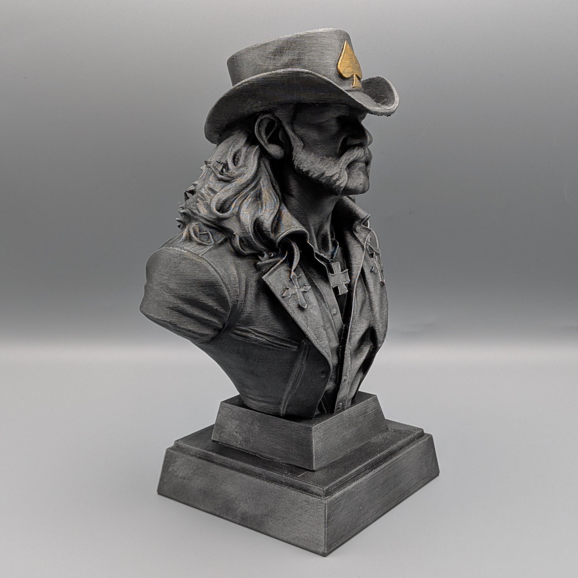 Hand painted heavy metal legend decorative sculpture