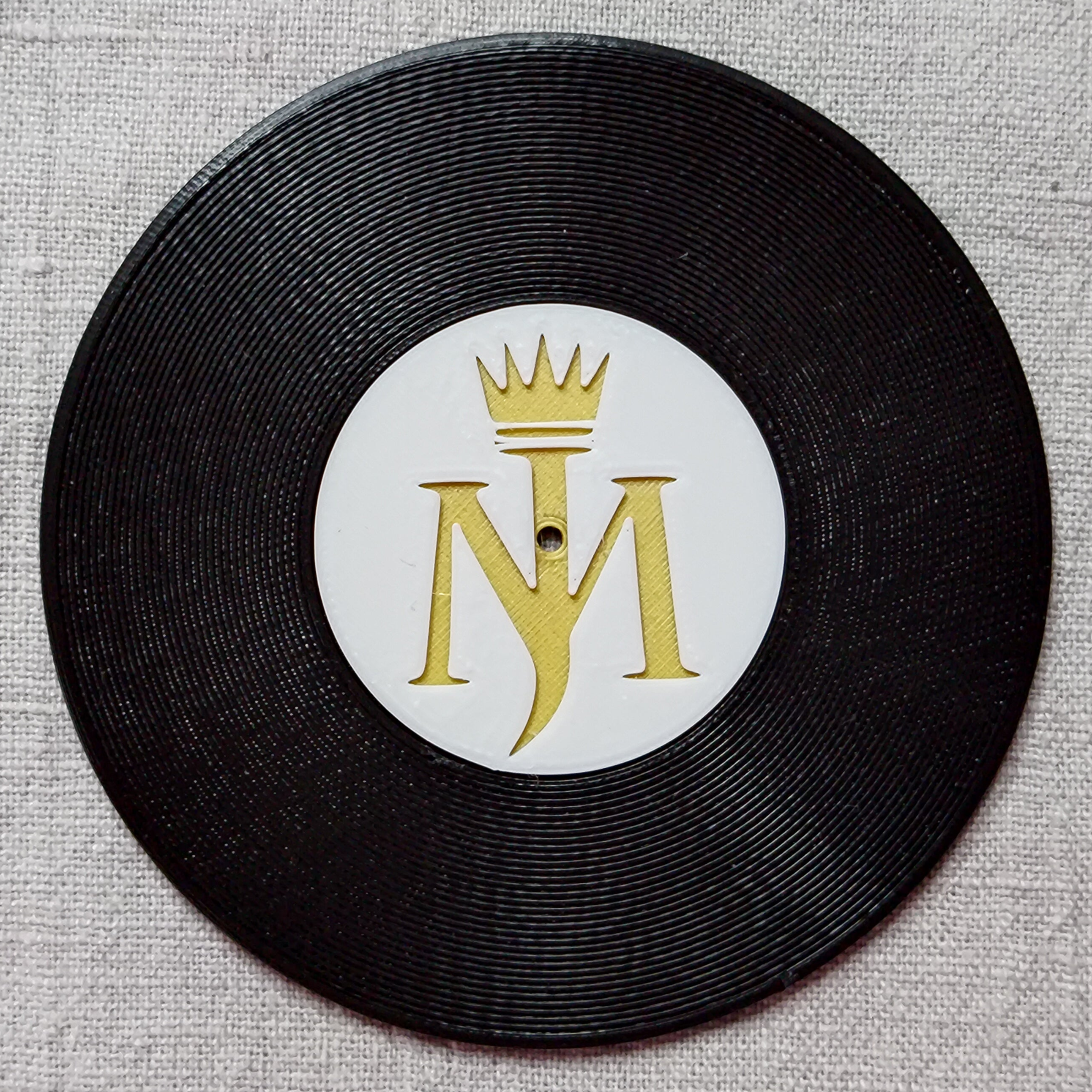 Assemble Your Own Record Coaster Set - Fillywinkel