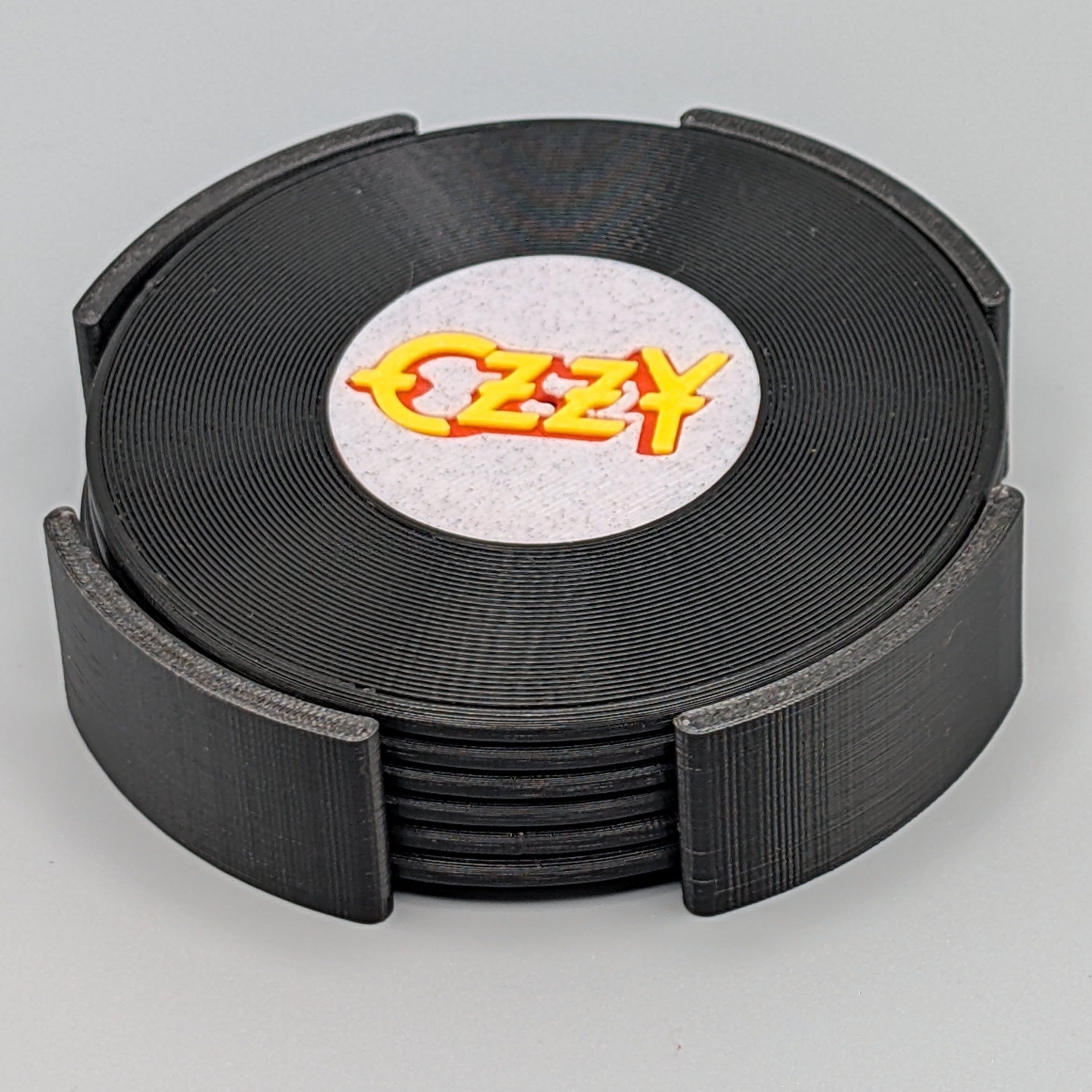 Record Coaster inspired by Ozzy Osbourne- Fillywinkel