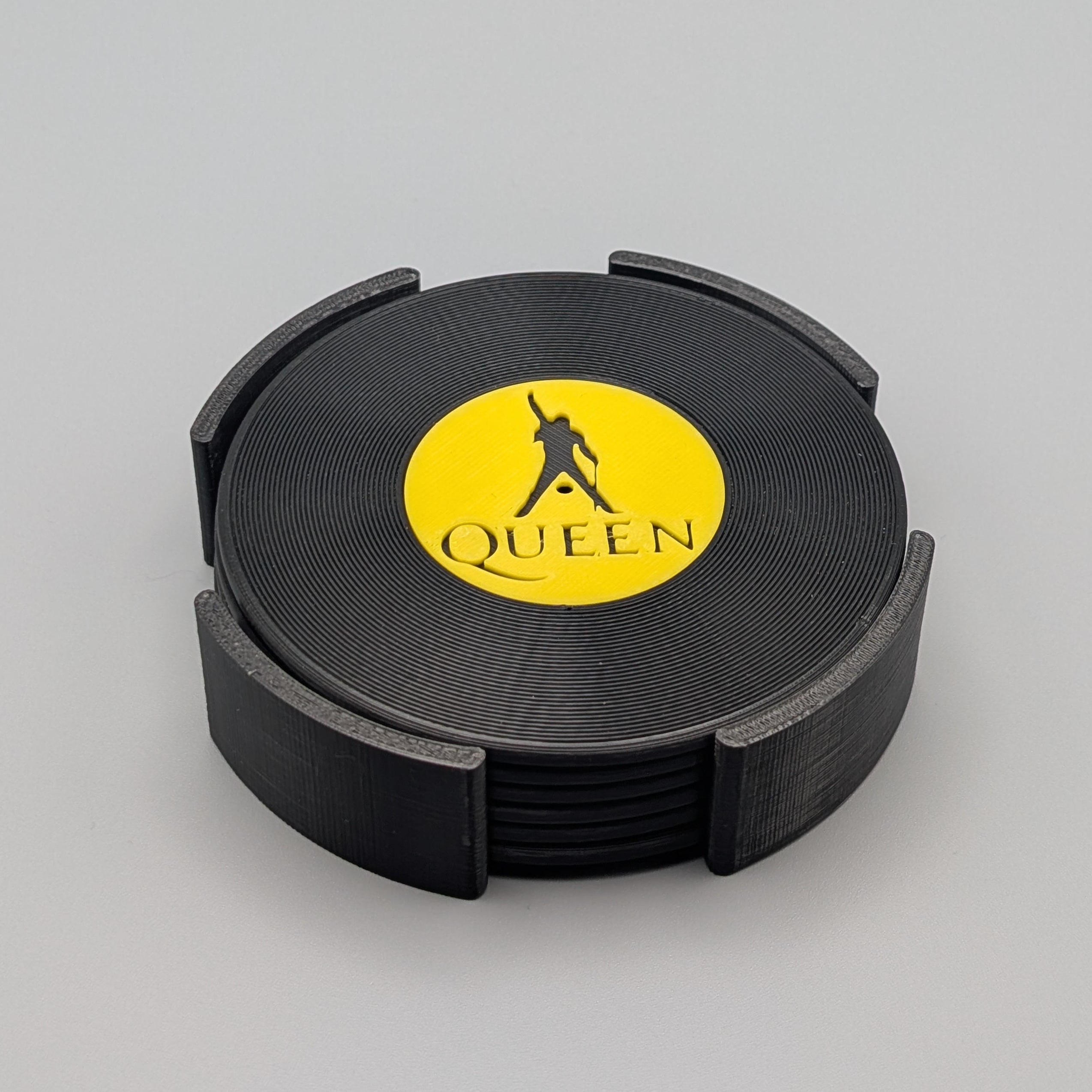 Record Coaster inspired by Queen - Fillywinkel