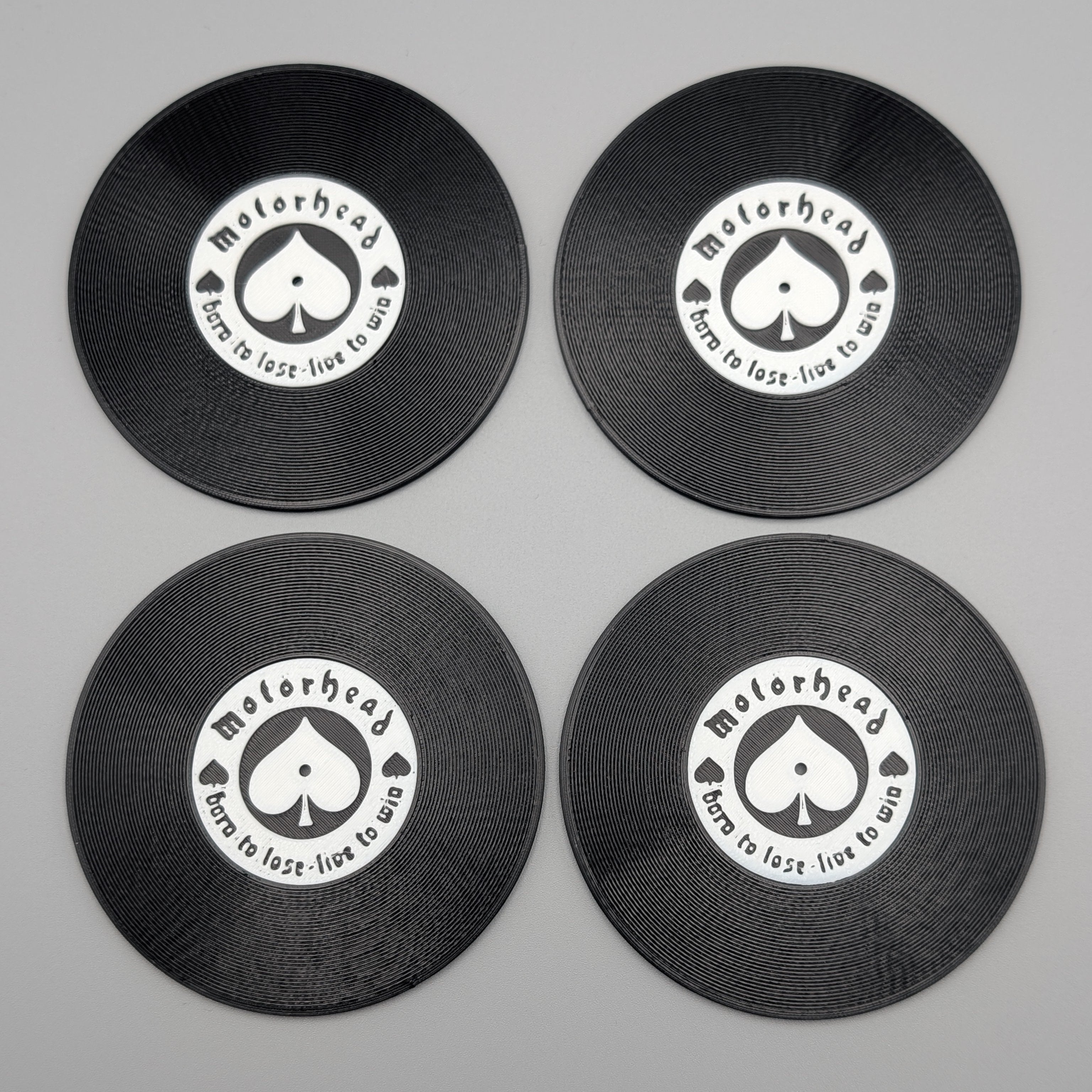 Record Coaster inspired by Motorhead - Fillywinkel