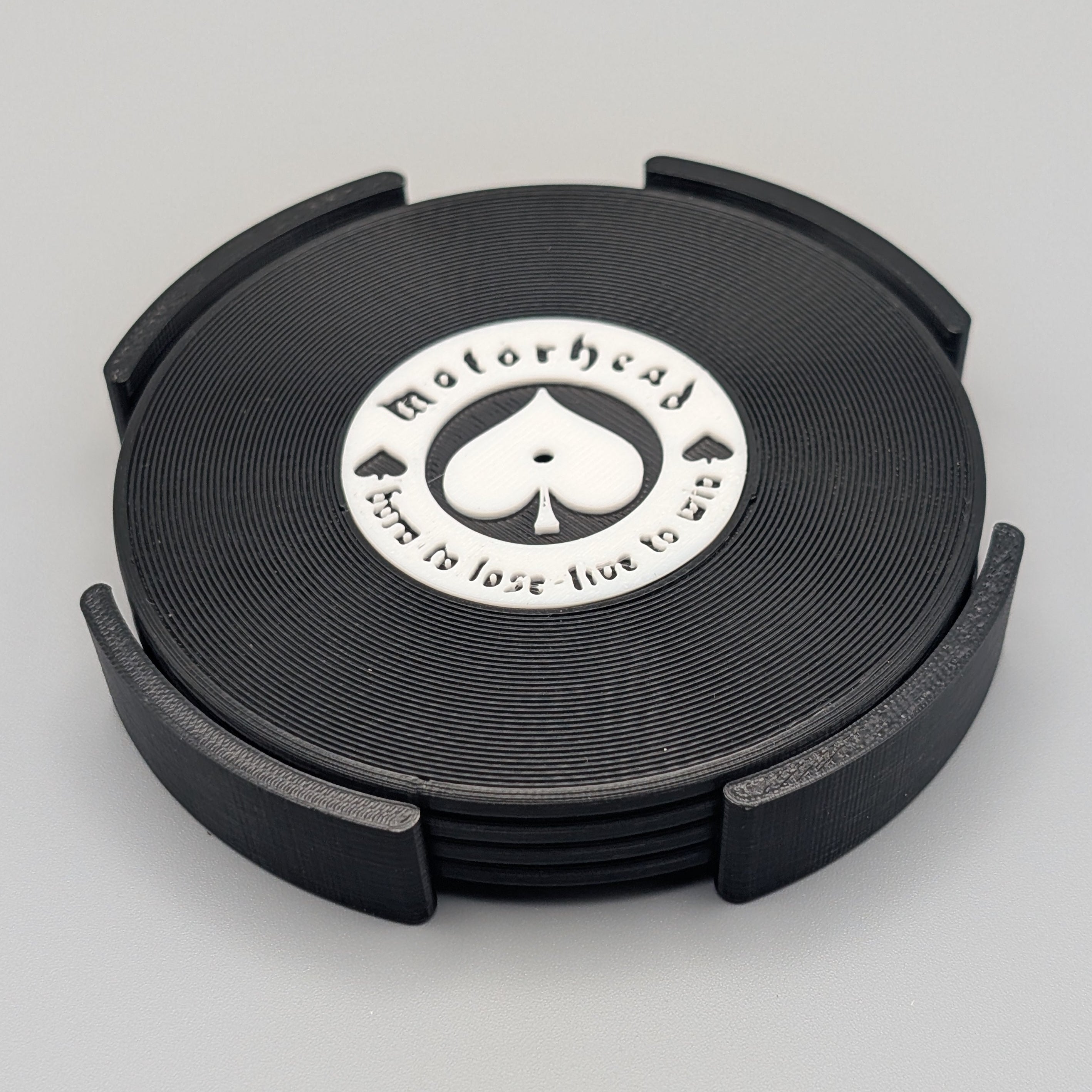 Record Coaster inspired by Motorhead - Fillywinkel