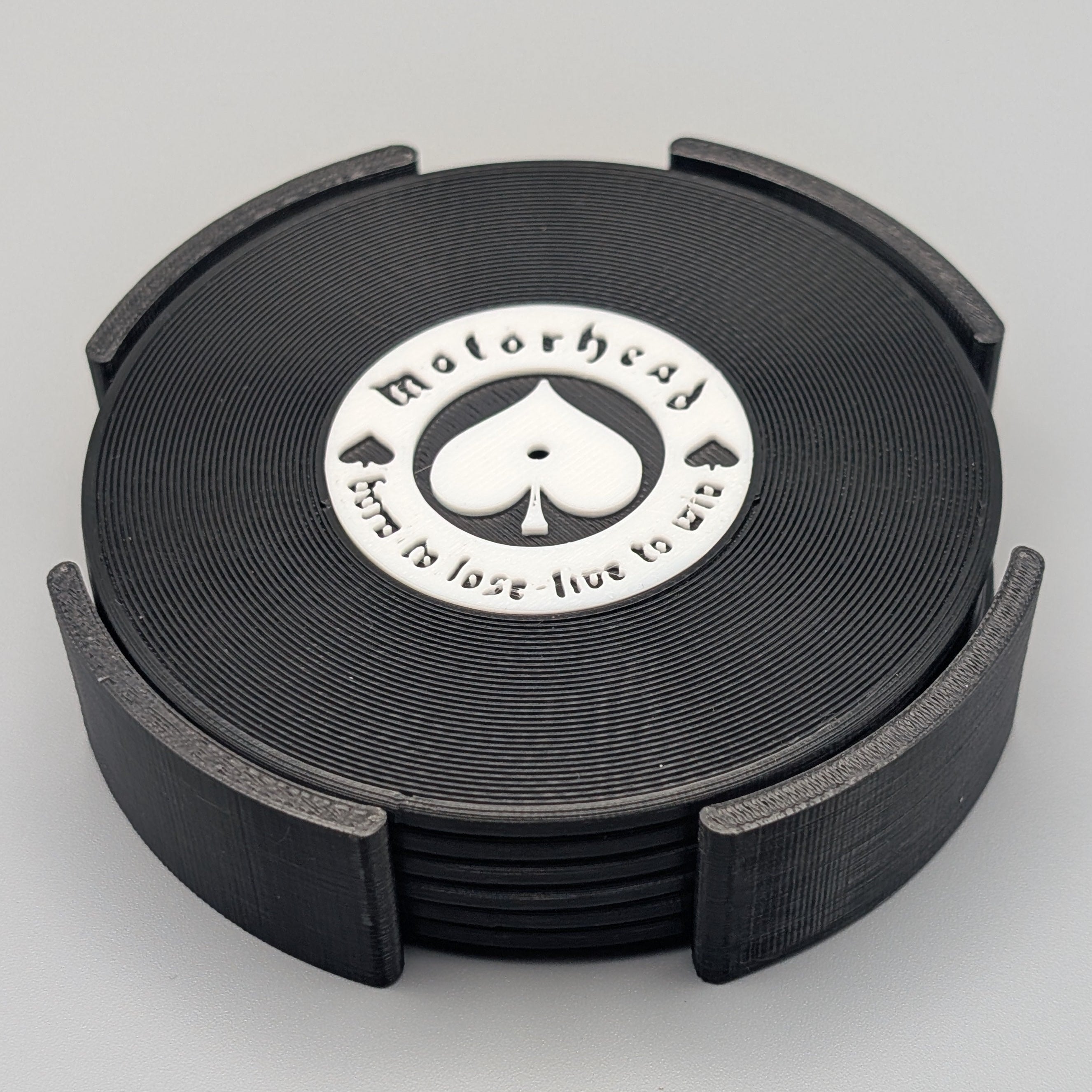 Record Coaster inspired by Motorhead - Fillywinkel