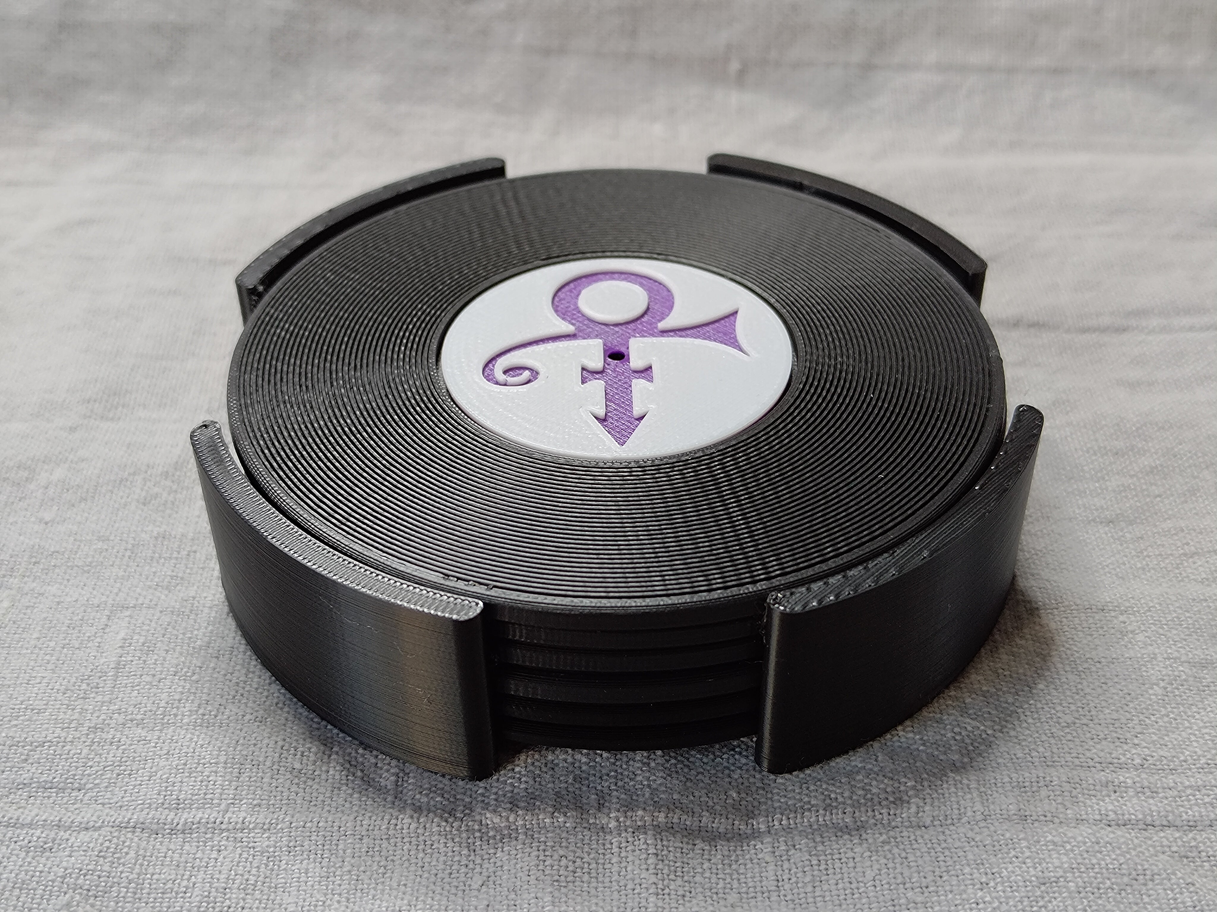 Record Coaster inspired by Prince - Fillywinkel
