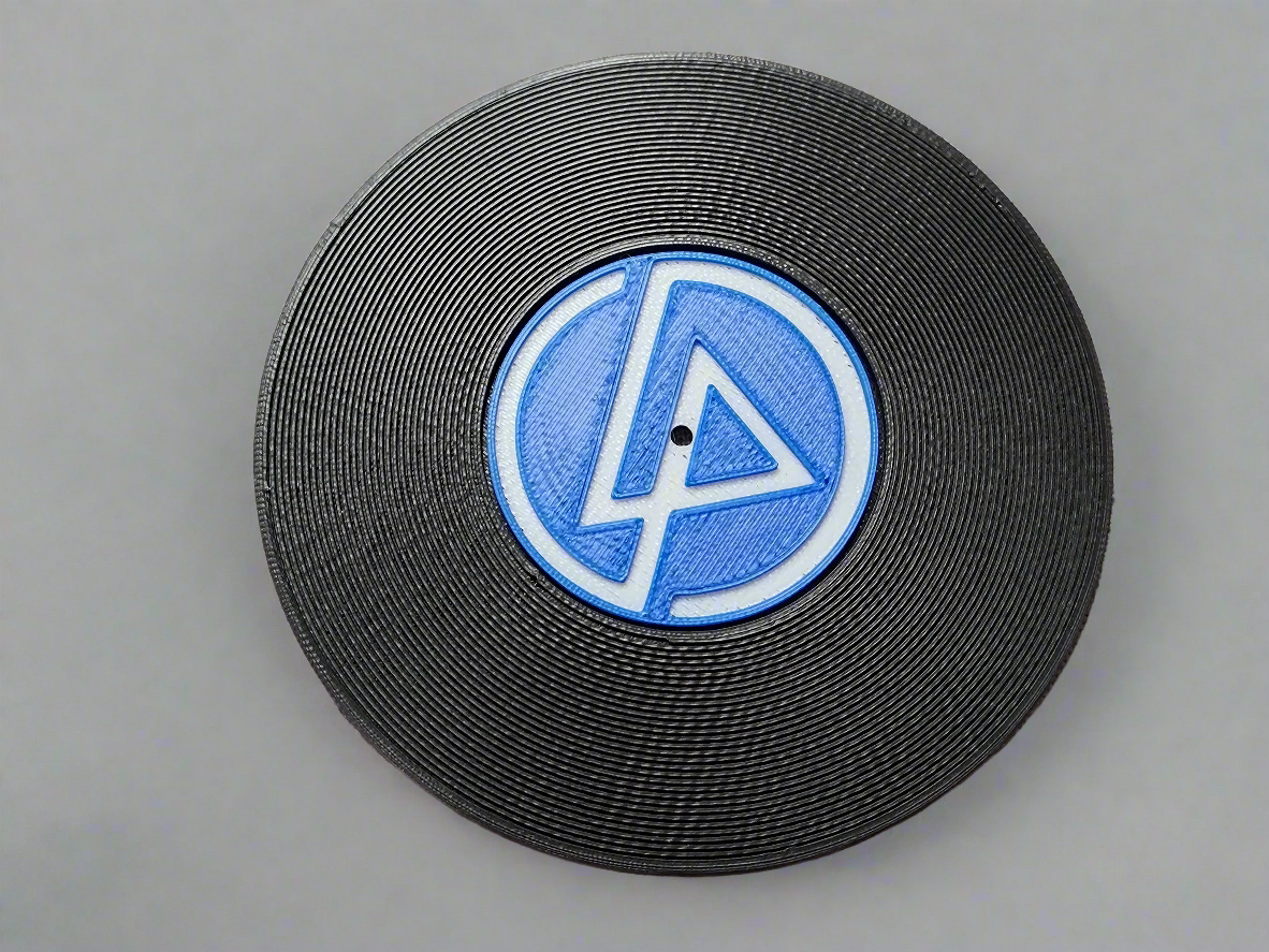 Record Coaster inspired by Linkin Park - Fillywinkel