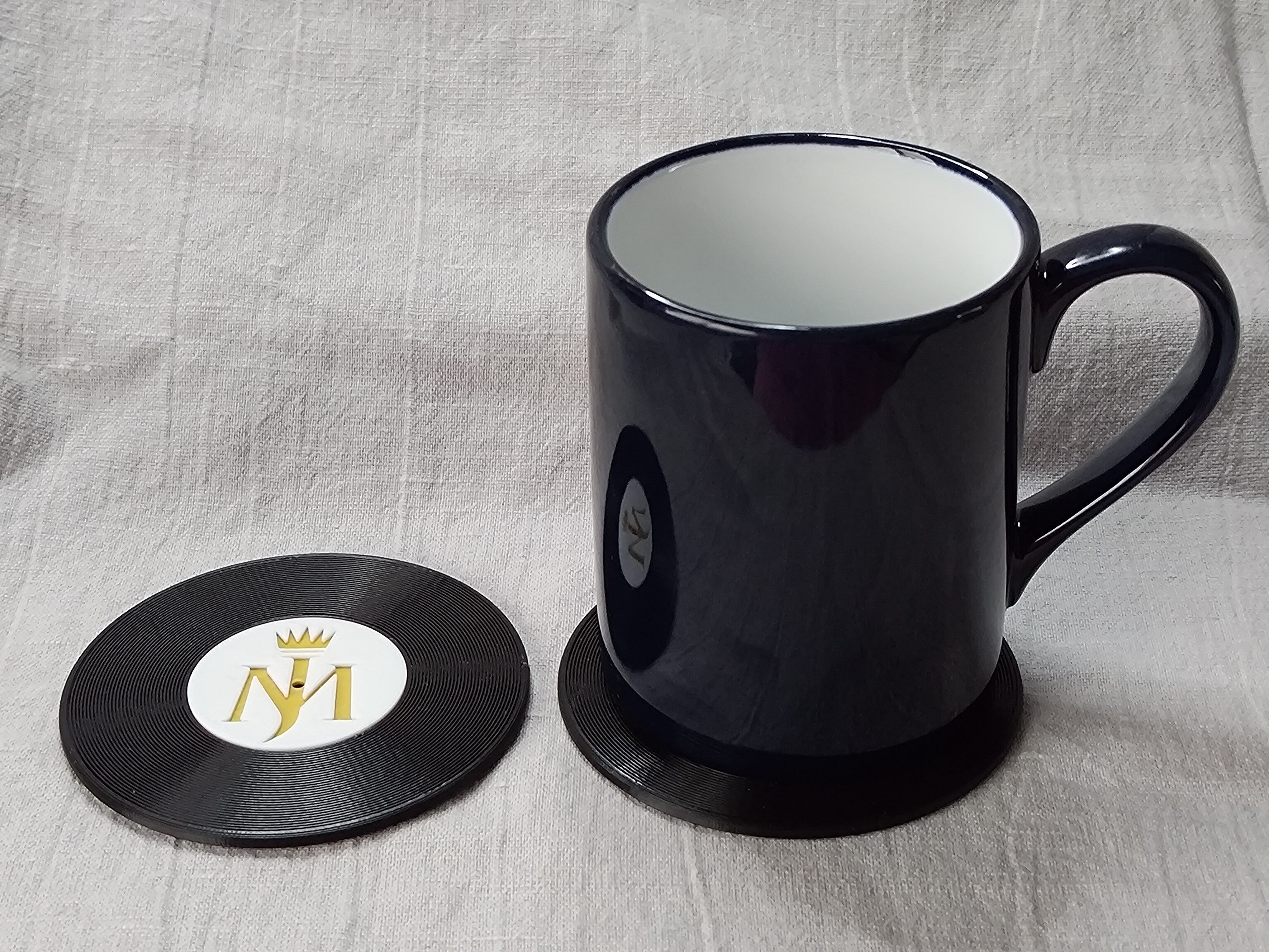 Record Coaster inspired by Michael Jackson - Fillywinkel
