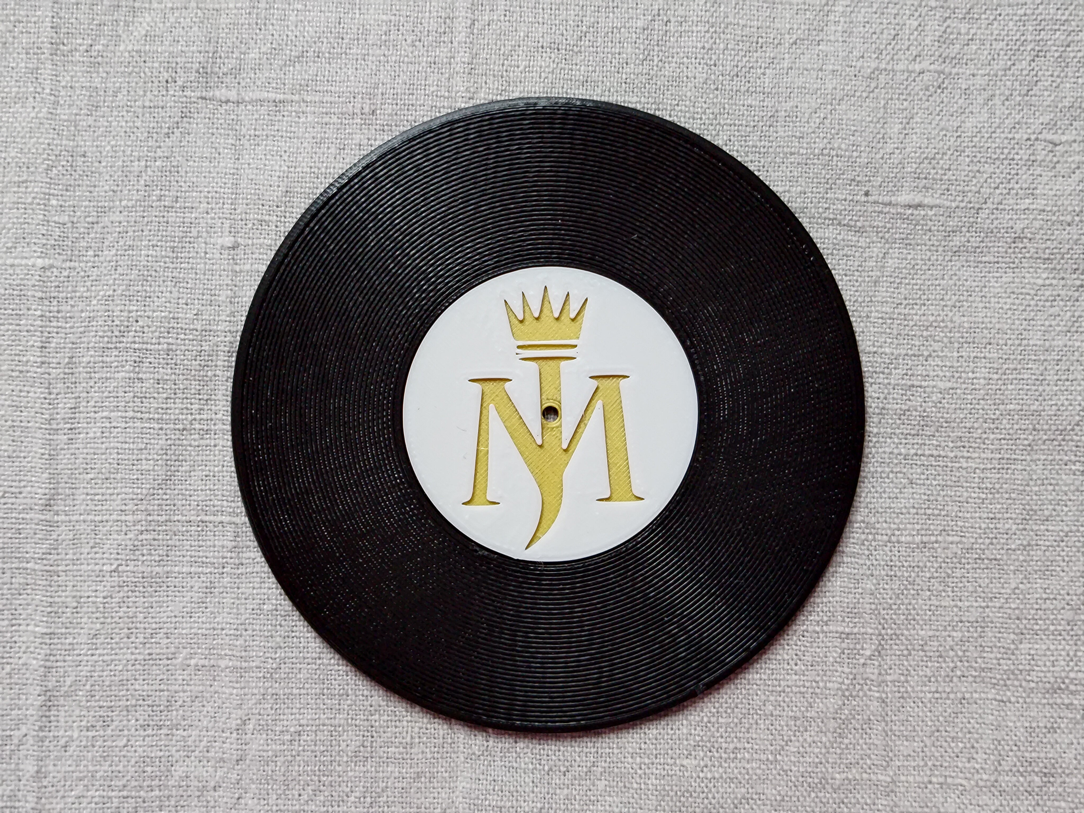 Record Coaster inspired by Michael Jackson - Fillywinkel