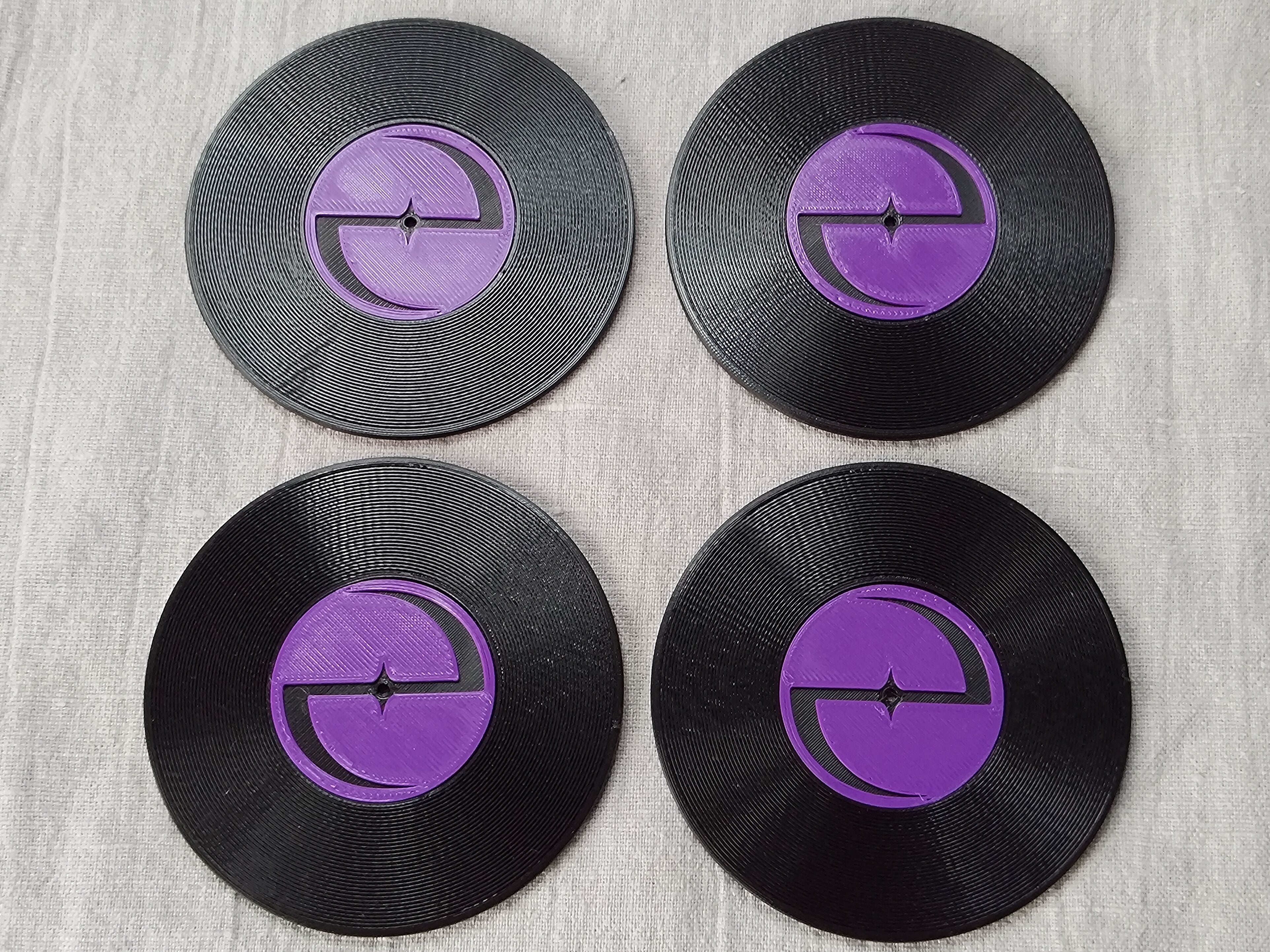Record Coaster inspired by Evanescence - Fillywinkel