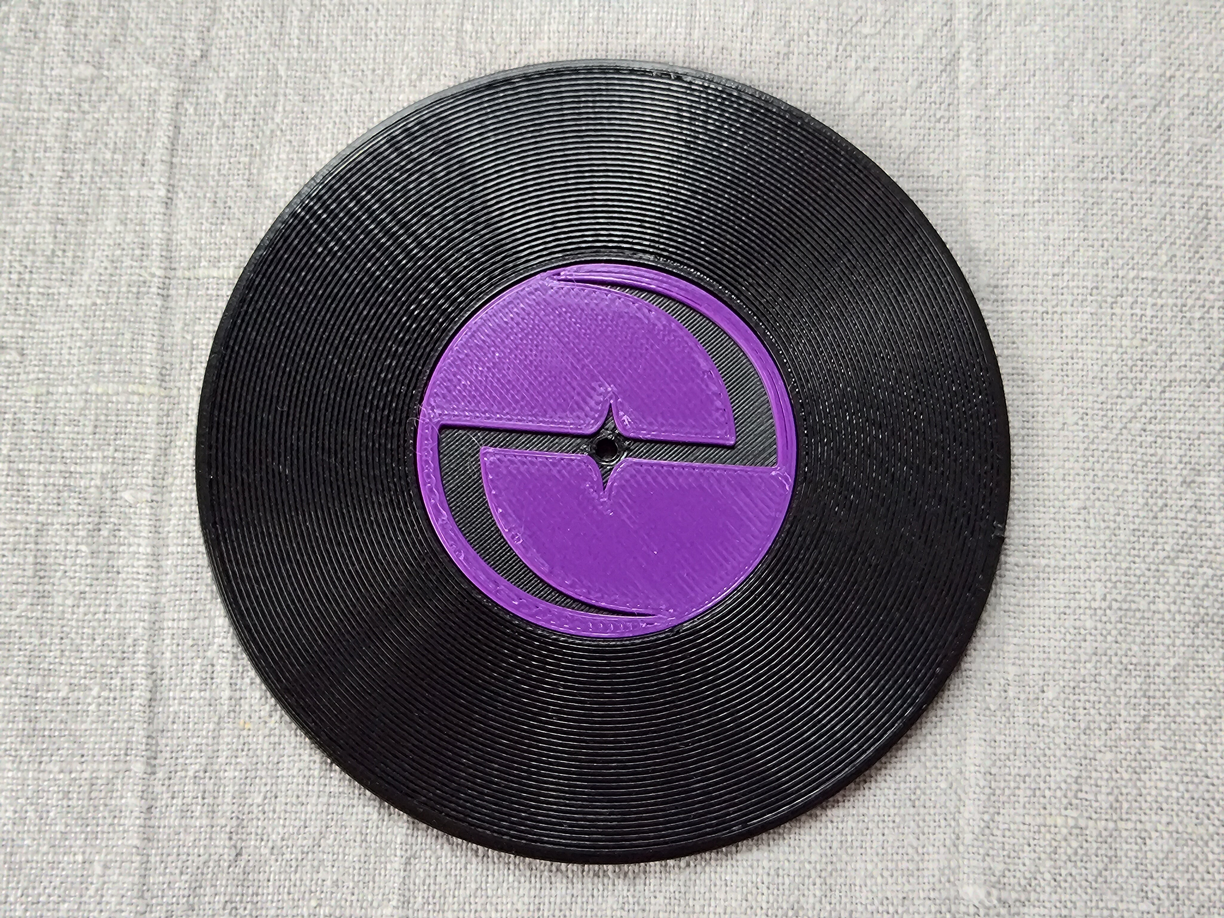Record Coaster inspired by Evanescence - Fillywinkel