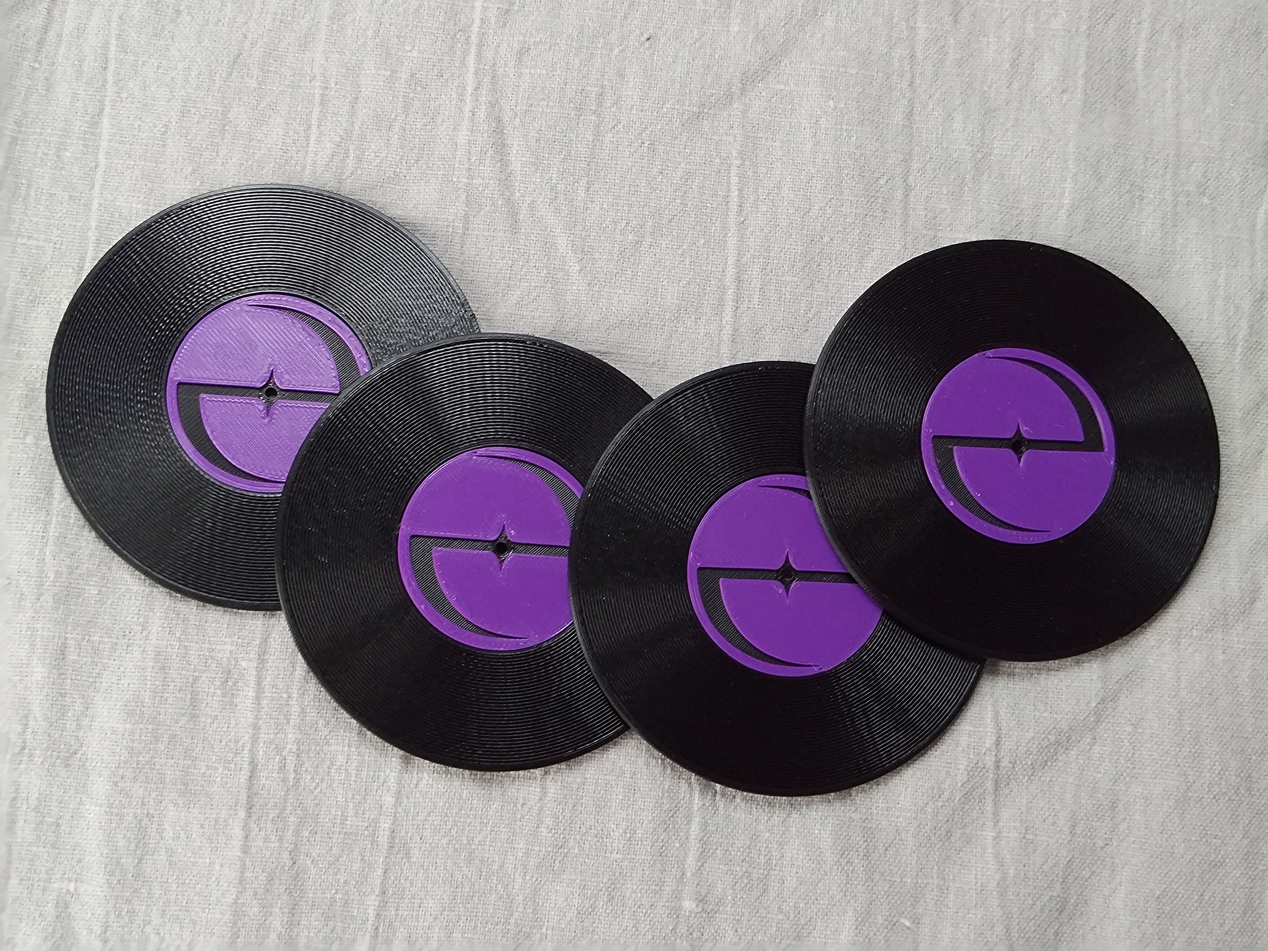 Record Coaster inspired by Evanescence - Fillywinkel