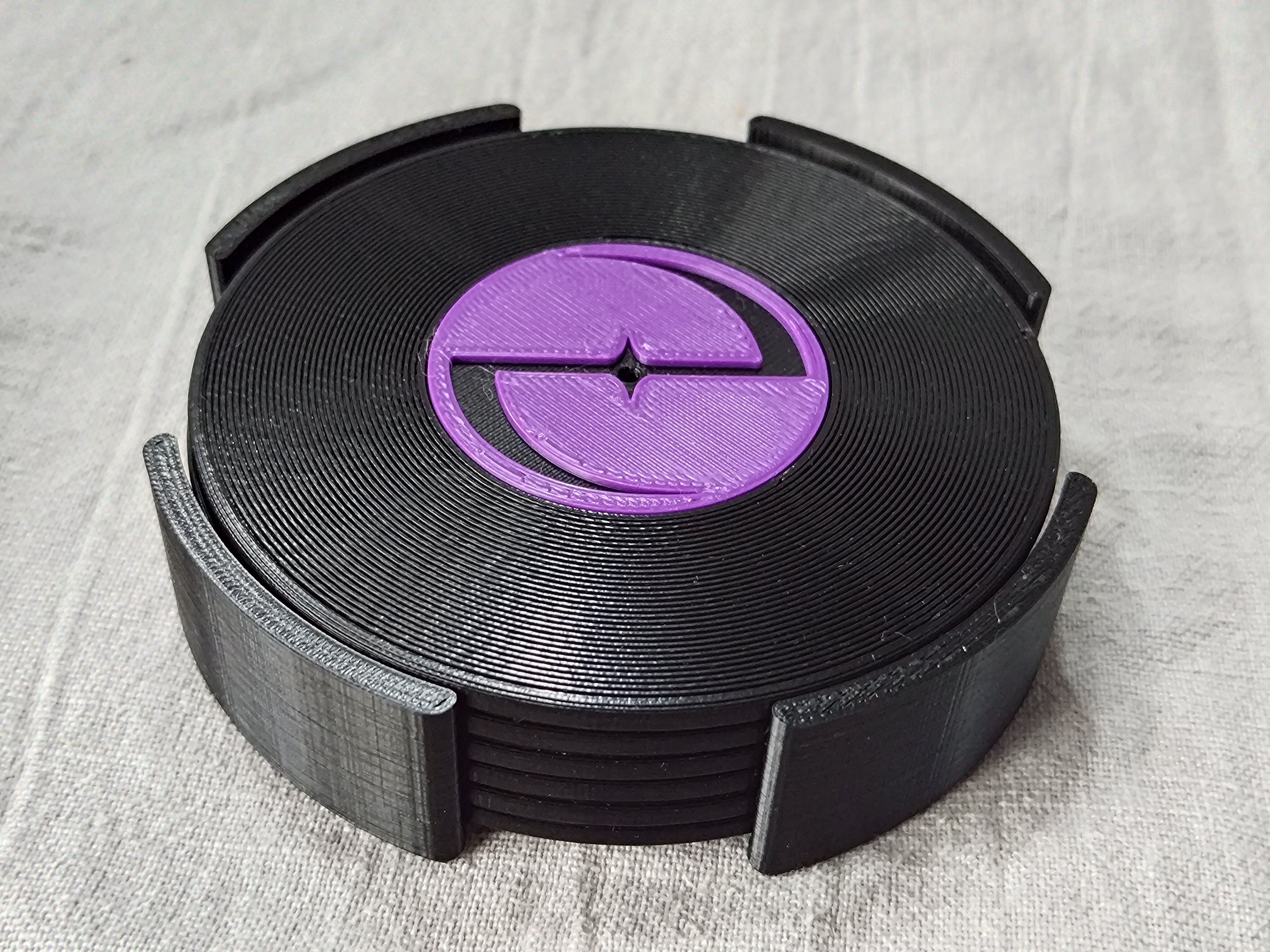 Record Coaster inspired by Evanescence - Fillywinkel