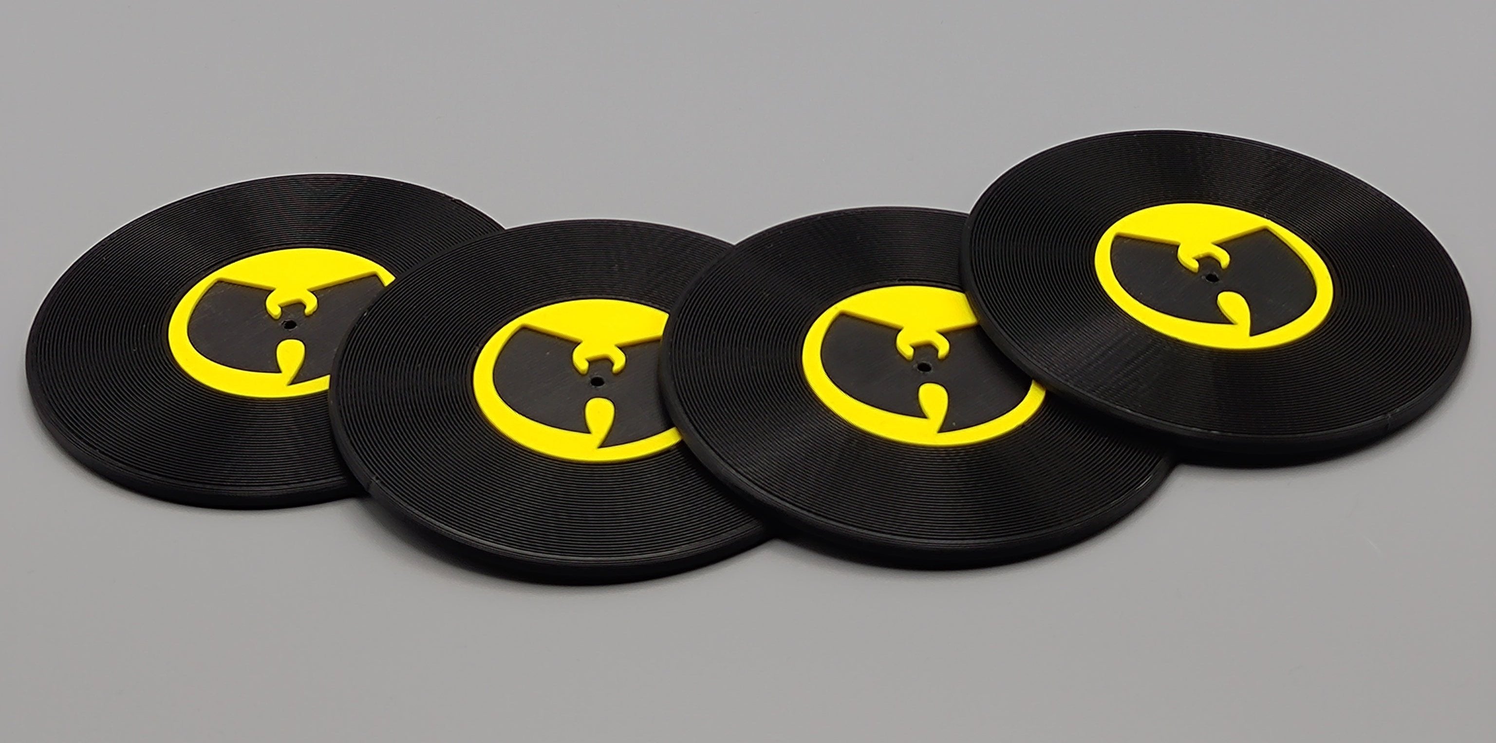 Record Coaster inspired by Wu Tang Clan - Fillywinkel