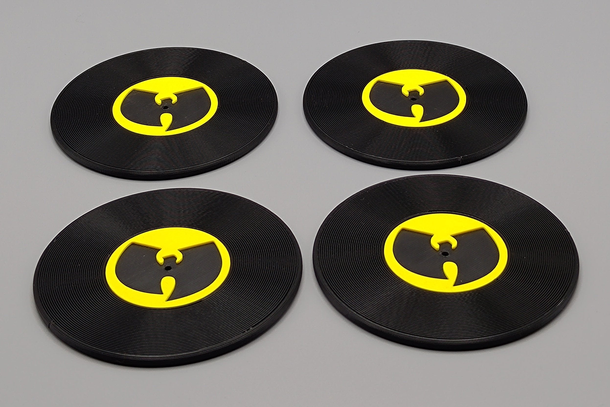 Record Coaster inspired by Wu Tang Clan - Fillywinkel