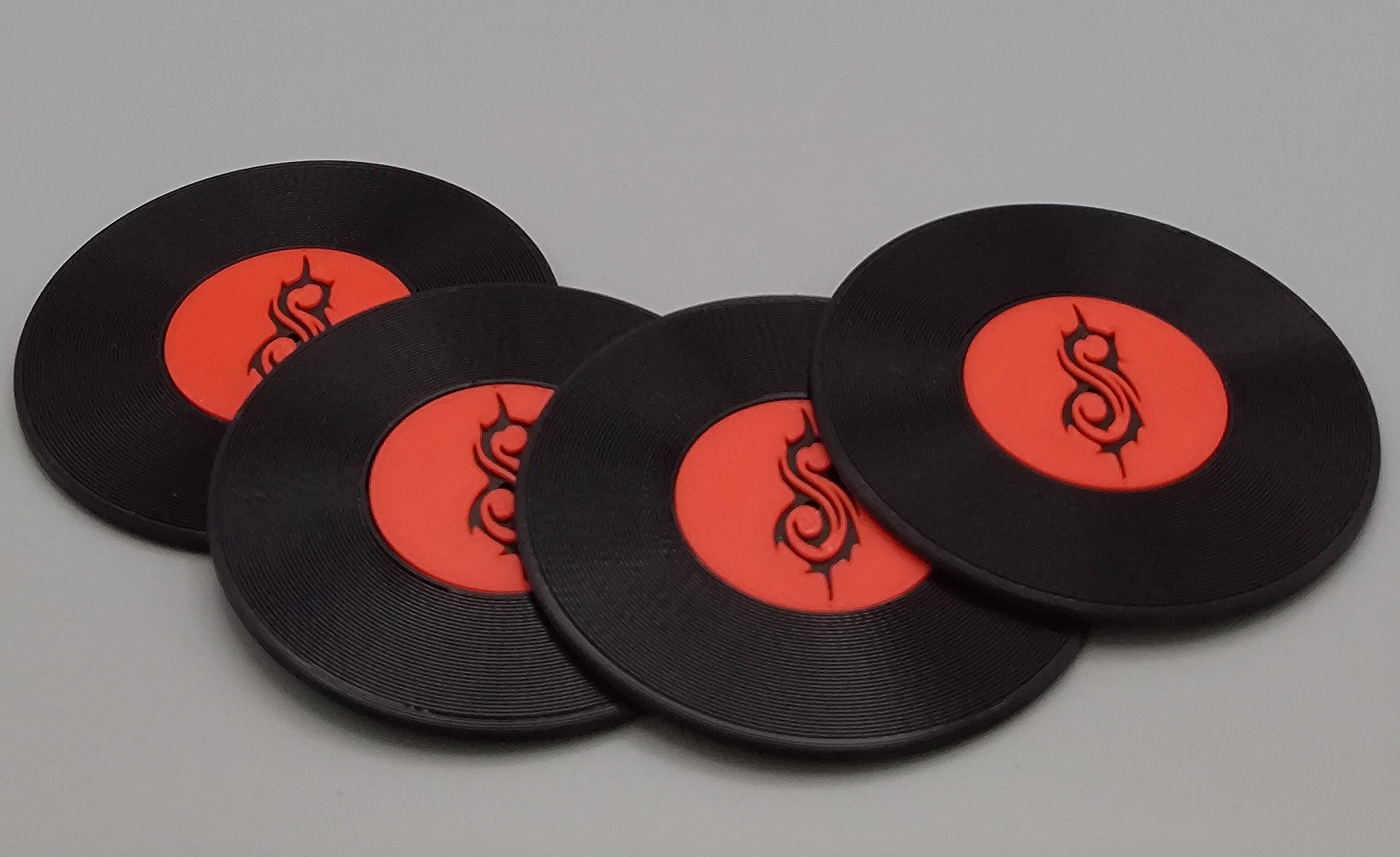 Record Coaster inspired by Slipknot - Fillywinkel