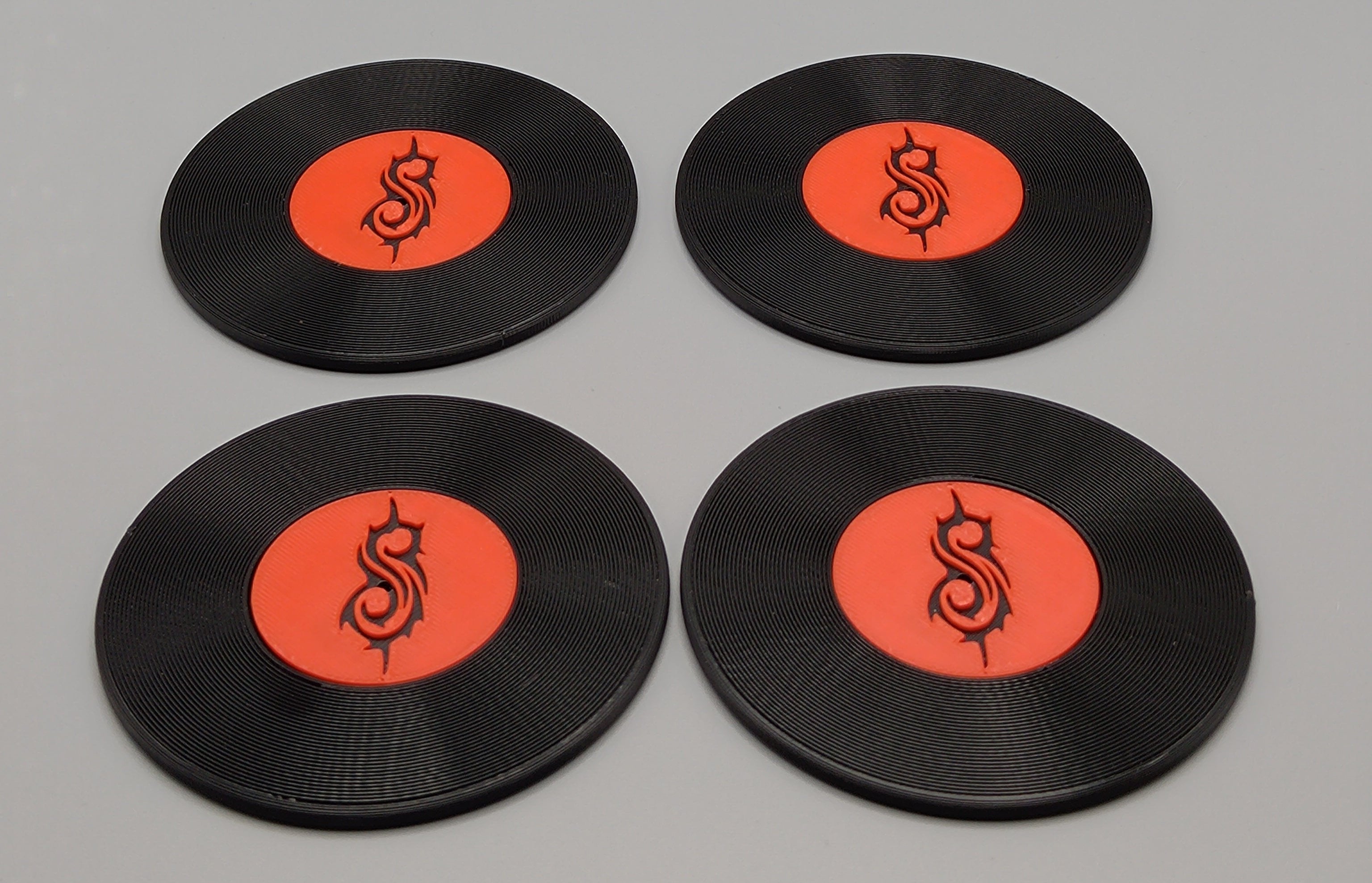 Record Coaster inspired by Slipknot - Fillywinkel