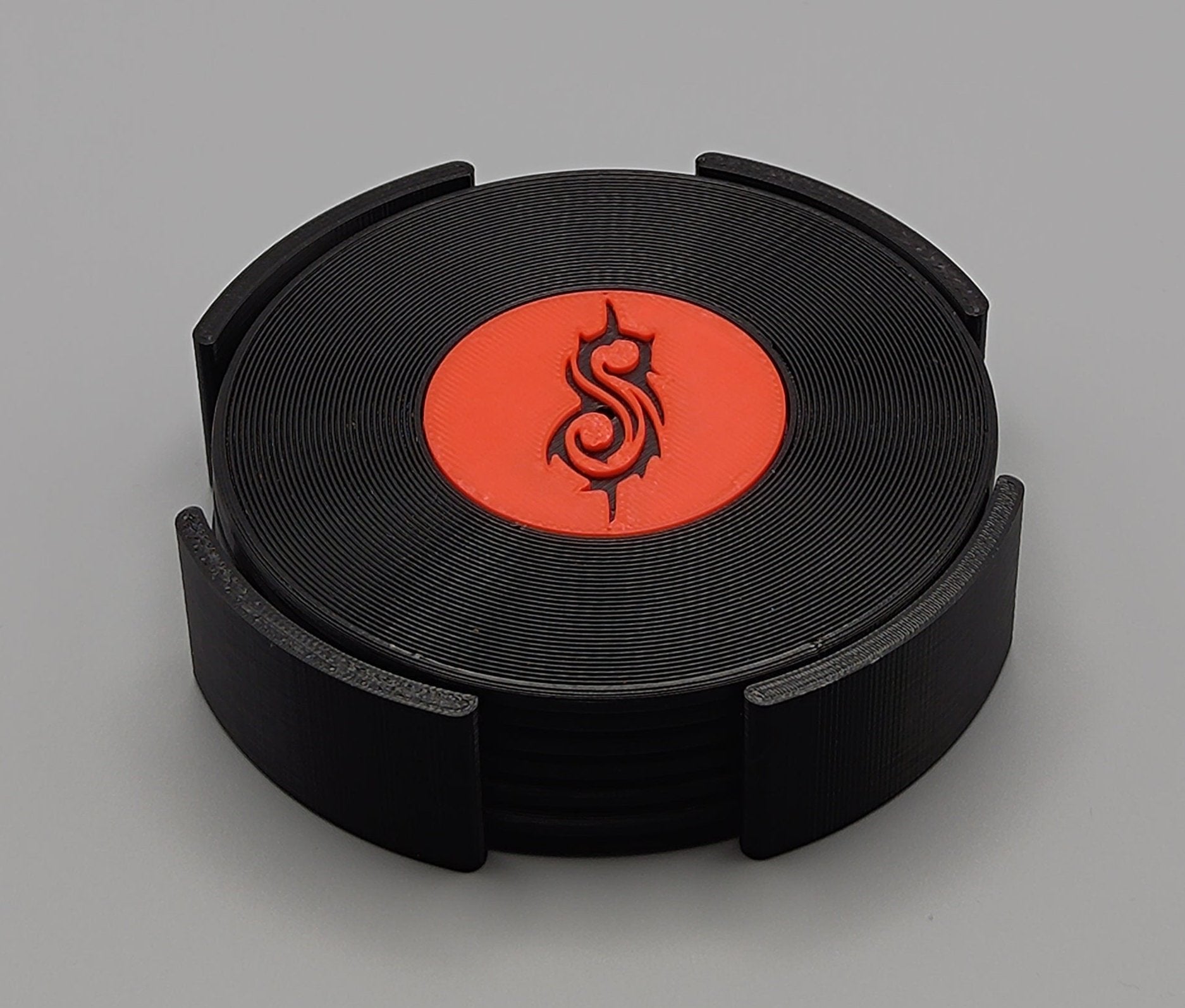 Record Coaster inspired by Slipknot - Fillywinkel