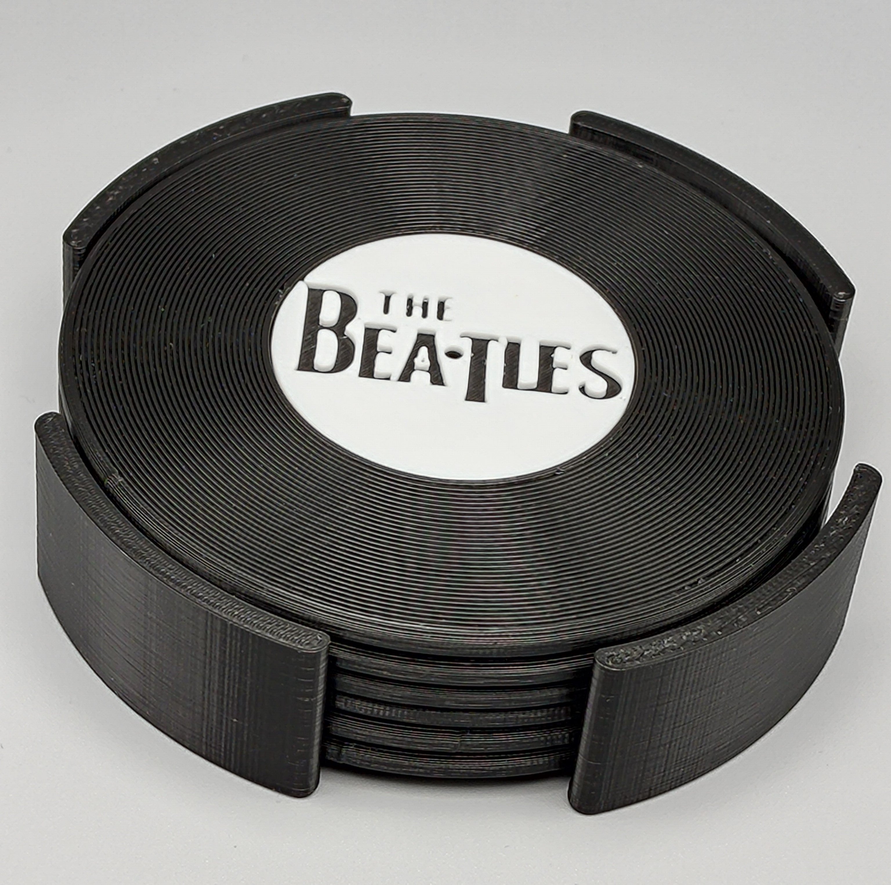 Record Coaster inspired by The Beatles - Fillywinkel