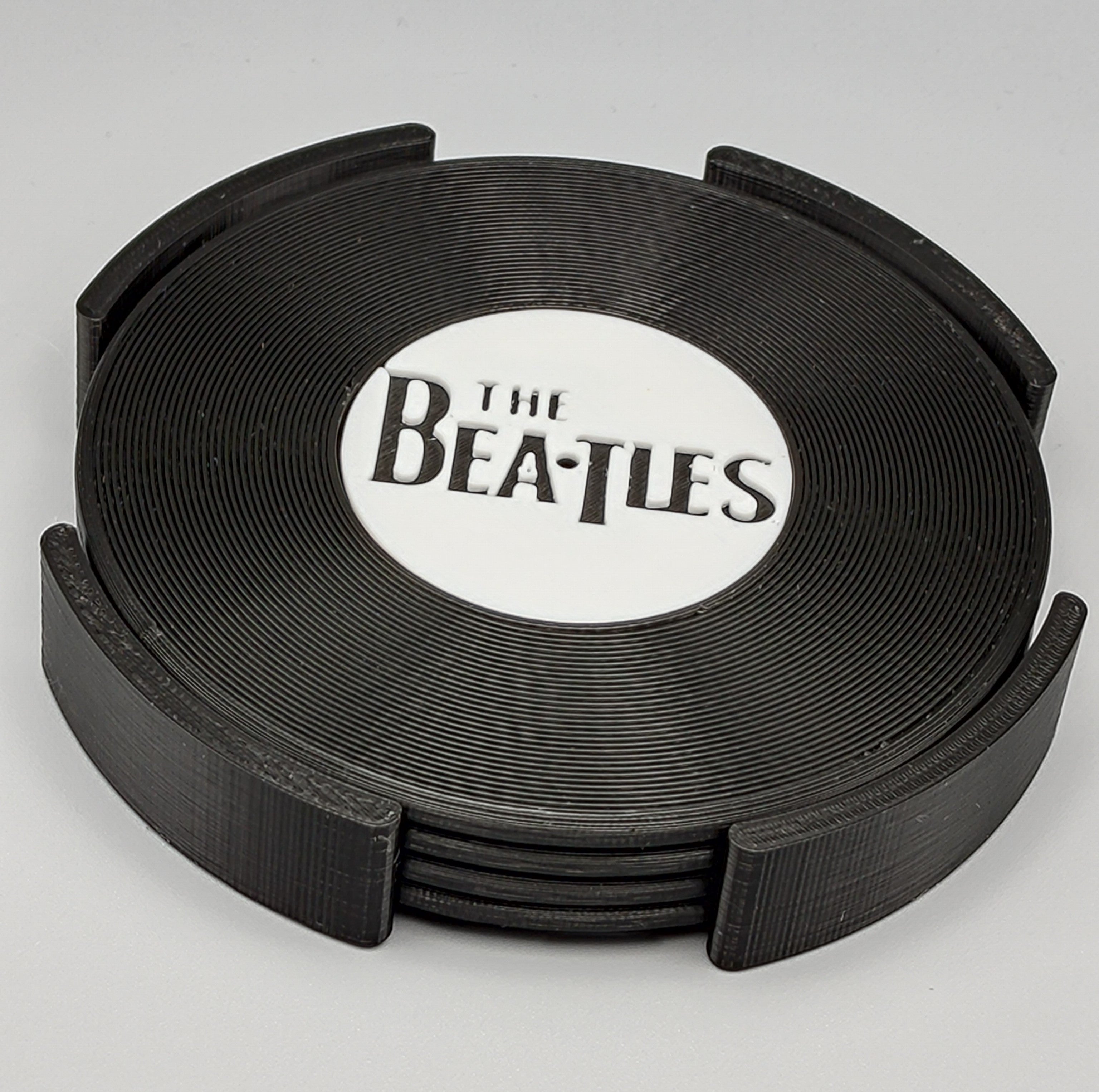 Record Coaster inspired by The Beatles - Fillywinkel