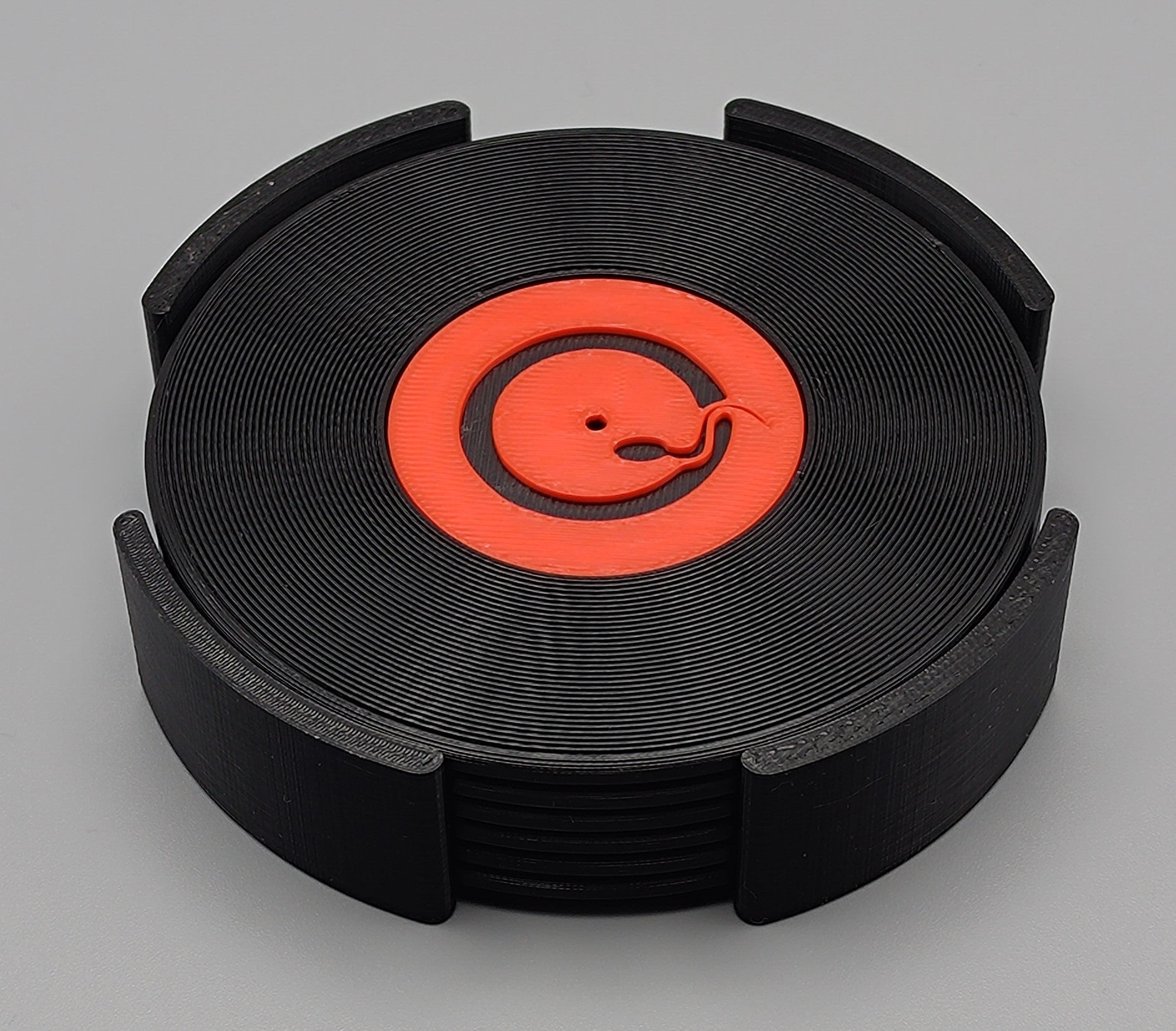 Record Coaster inspired by Queens of the Stoneage - Fillywinkel