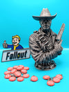 Bust inspired by Fallout's "The Ghoul" - Fillywinkel