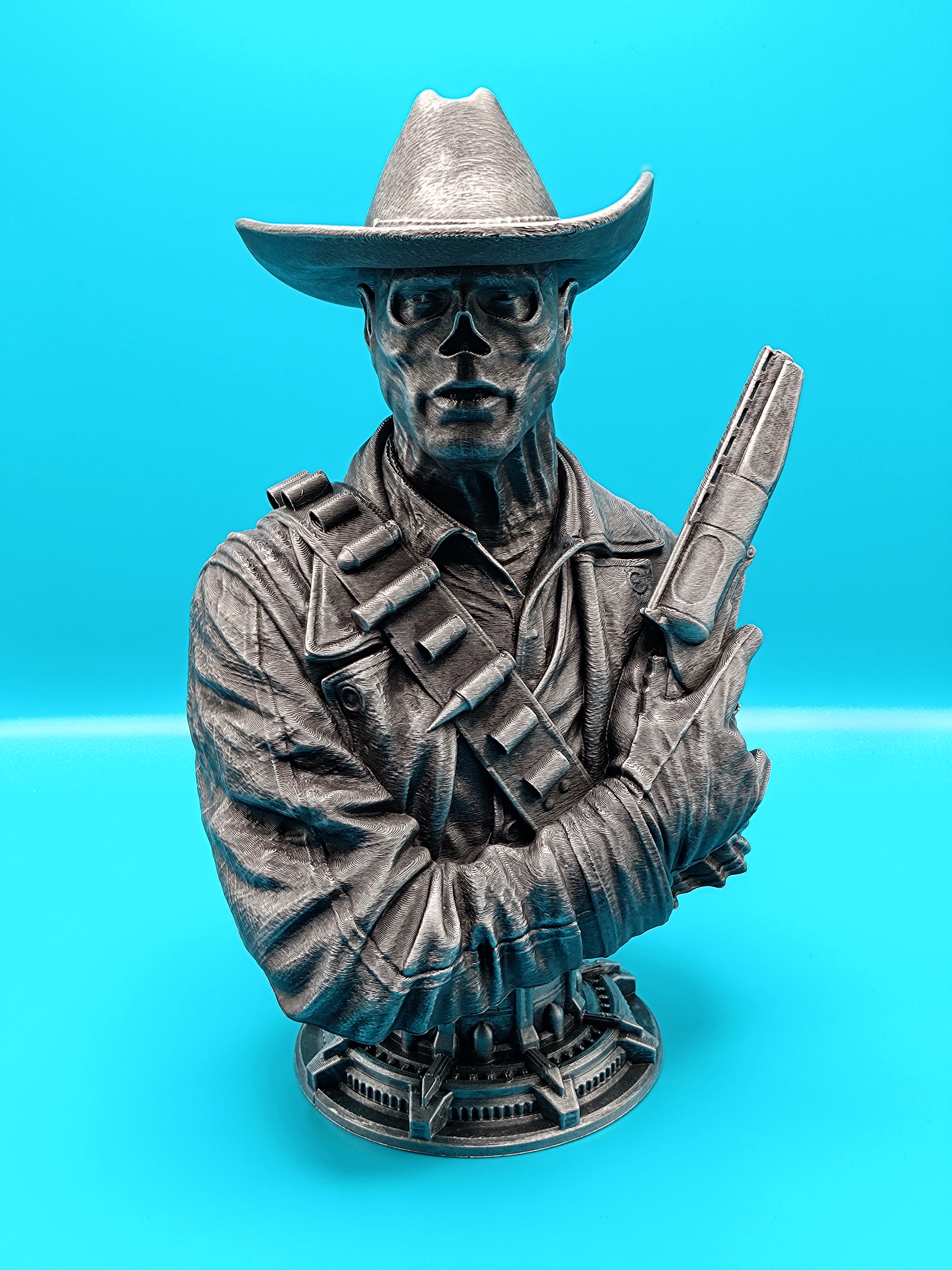 Bust inspired by Fallout's "The Ghoul" - Fillywinkel