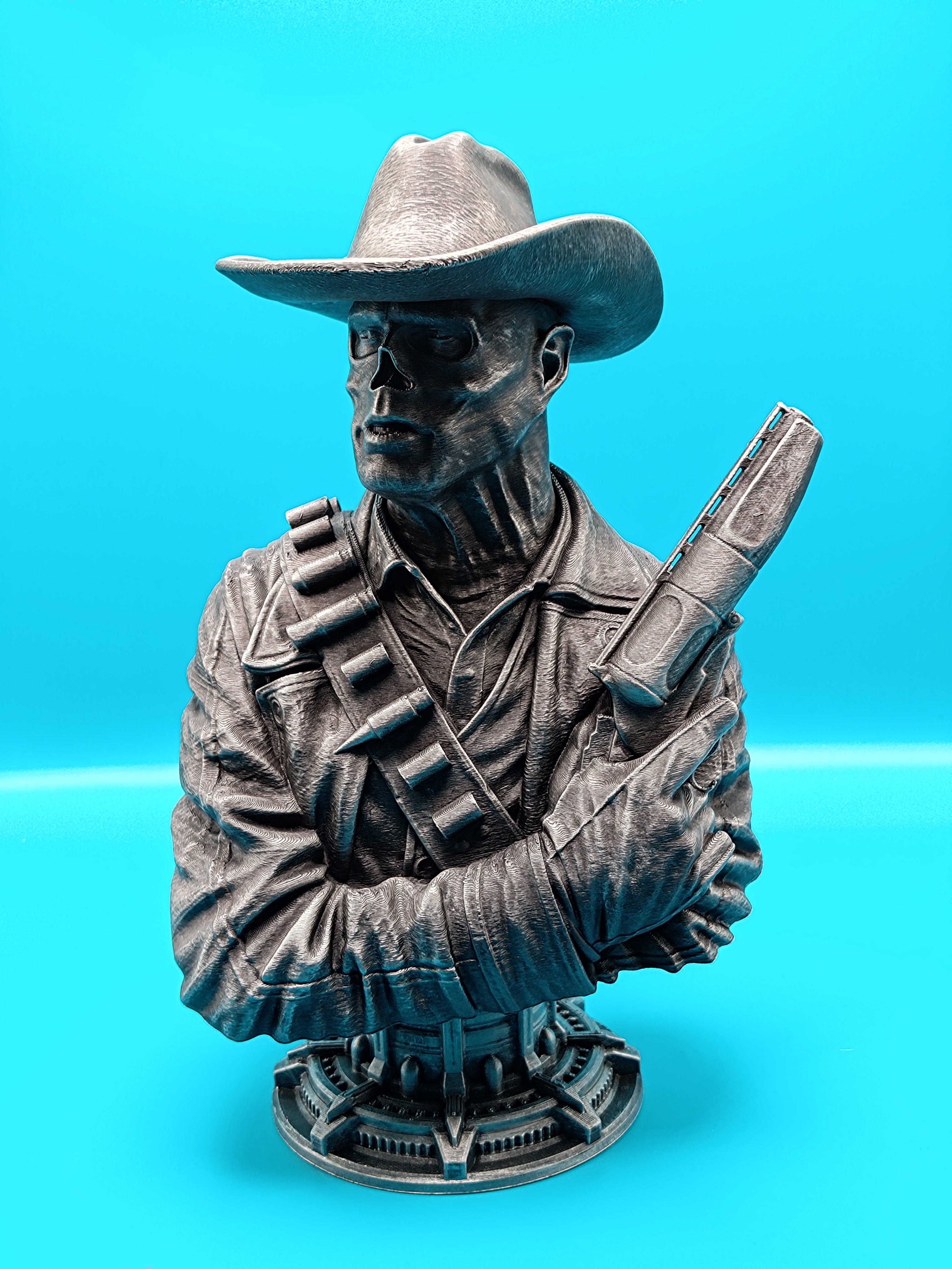 Bust inspired by Fallout's "The Ghoul" - Fillywinkel