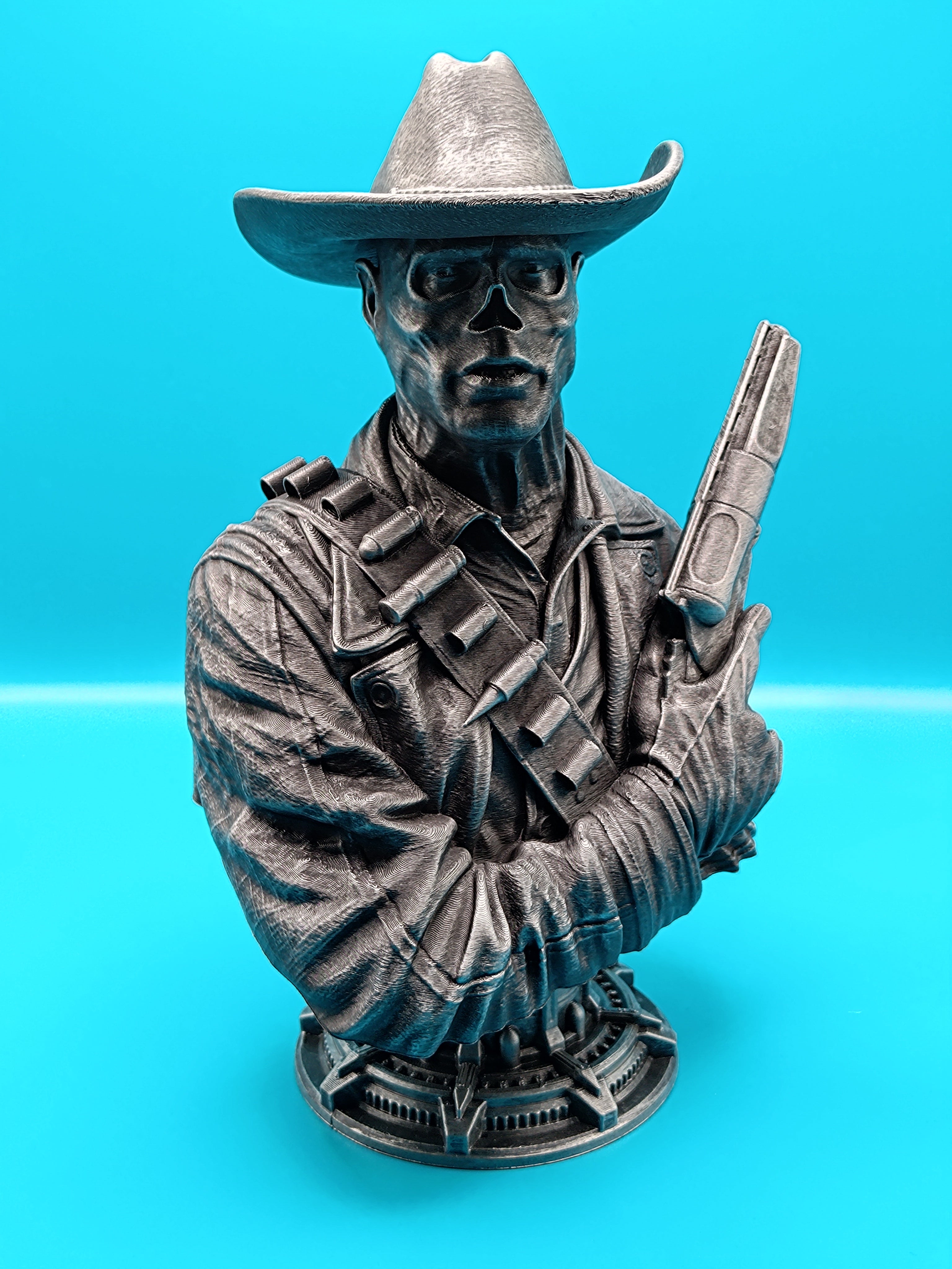 Bust inspired by Fallout's "The Ghoul" - Fillywinkel