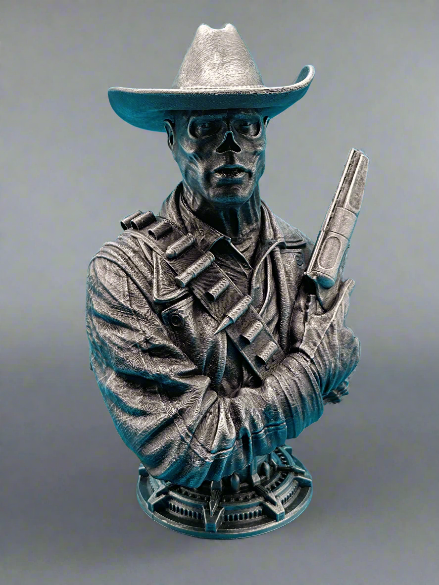 Bust inspired by Fallout's "The Ghoul" - Fillywinkel