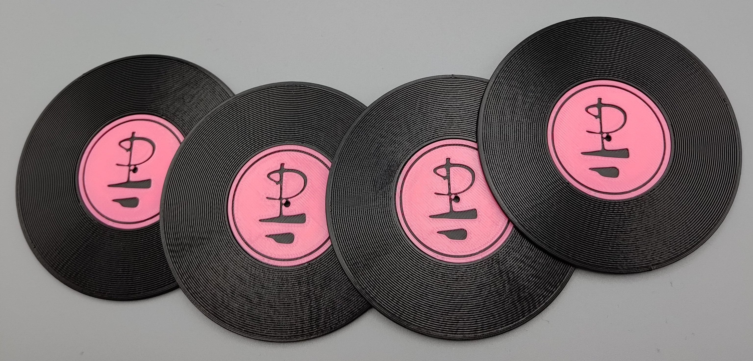 Record Coaster inspired by Pink Floyd - Fillywinkel