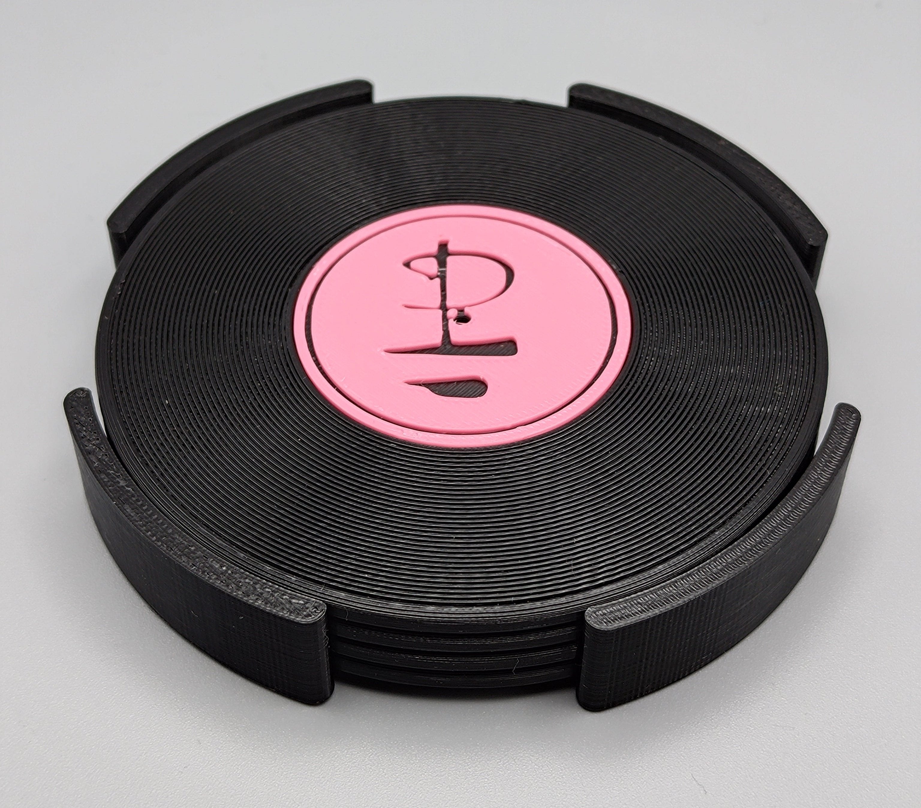 Record Coaster inspired by Pink Floyd - Fillywinkel