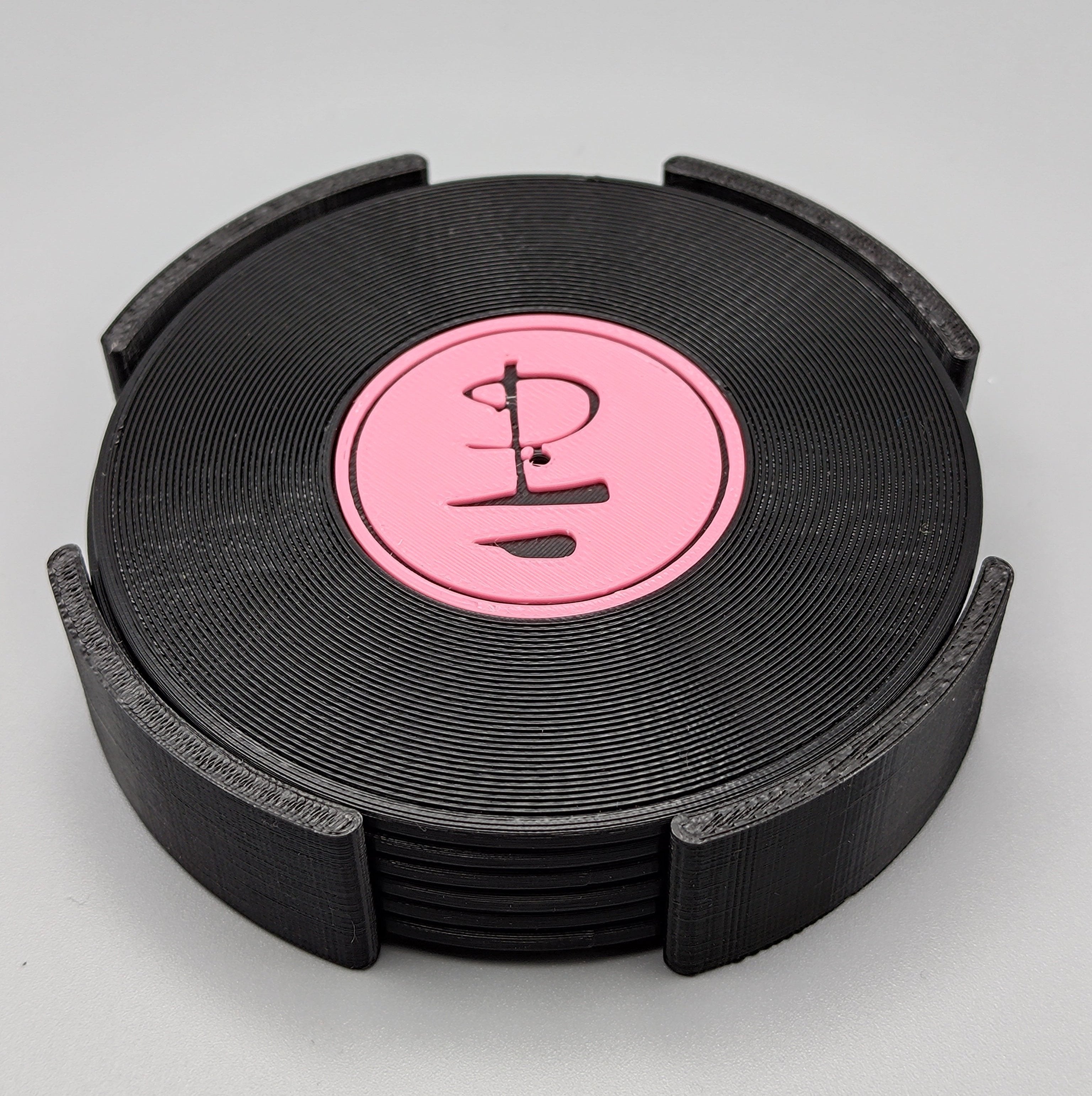 Record Coaster inspired by Pink Floyd - Fillywinkel