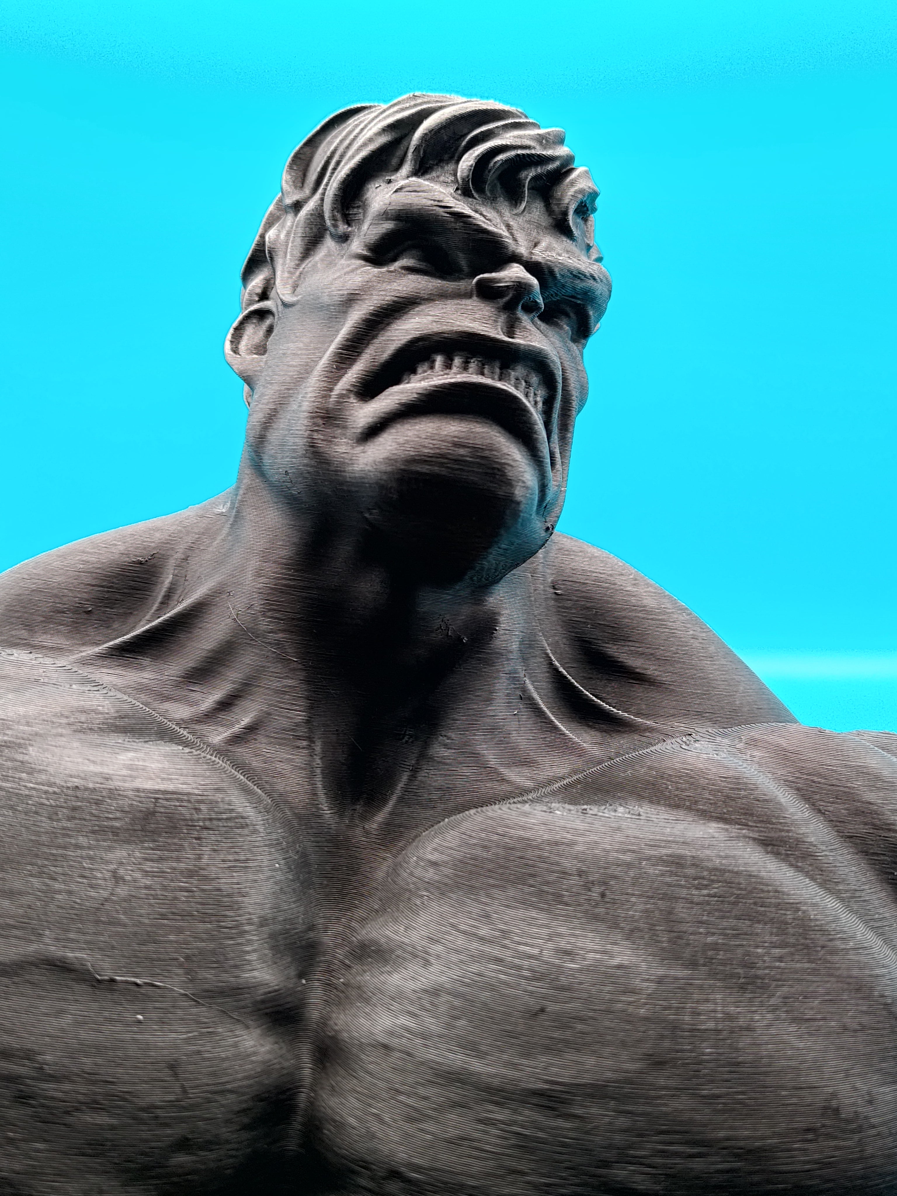 Bust inspired by The Hulk - Fillywinkel