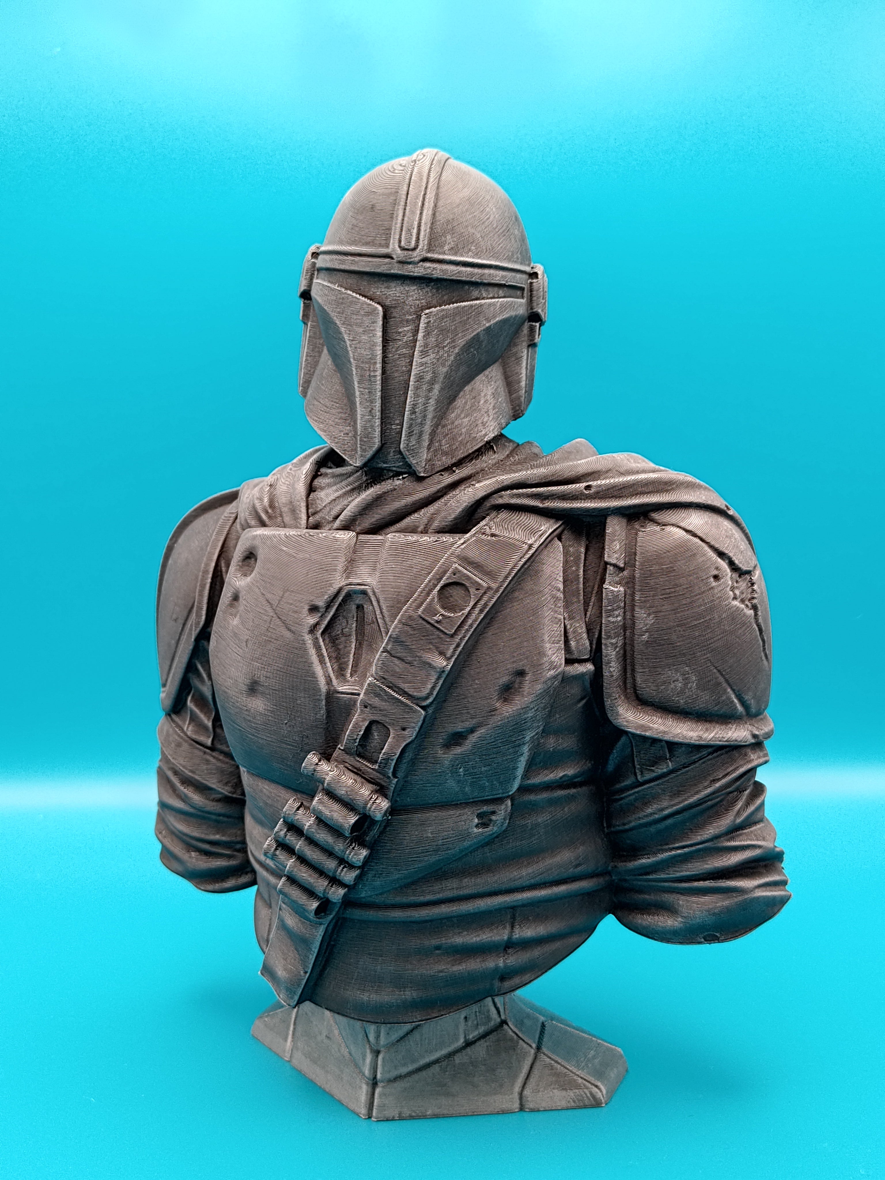 Bust inspired by The Mandalorian - Fillywinkel