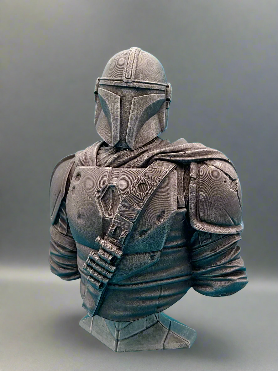 Bust inspired by The Mandalorian - Fillywinkel