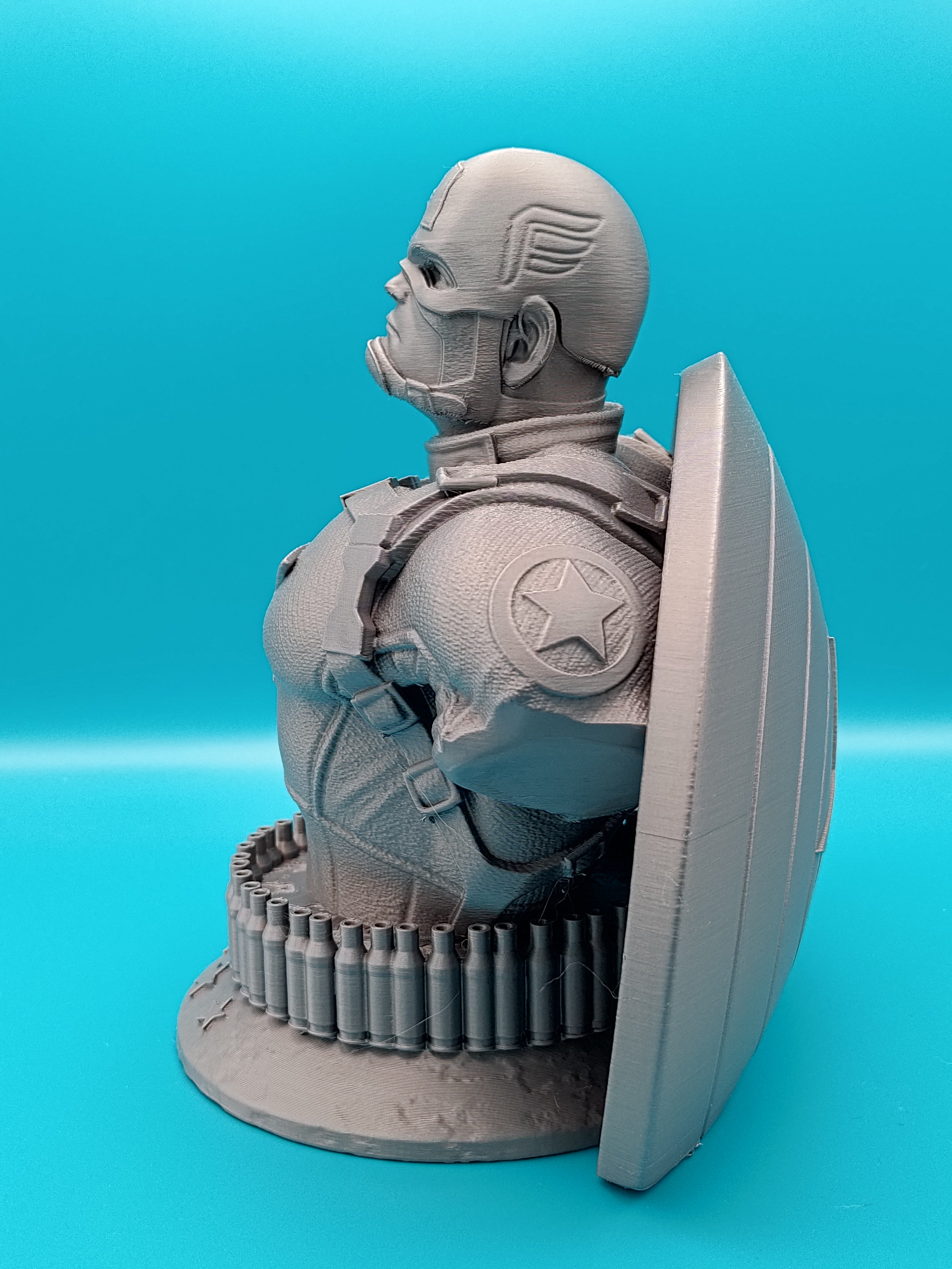 Bust inspired by Captain America - Fillywinkel