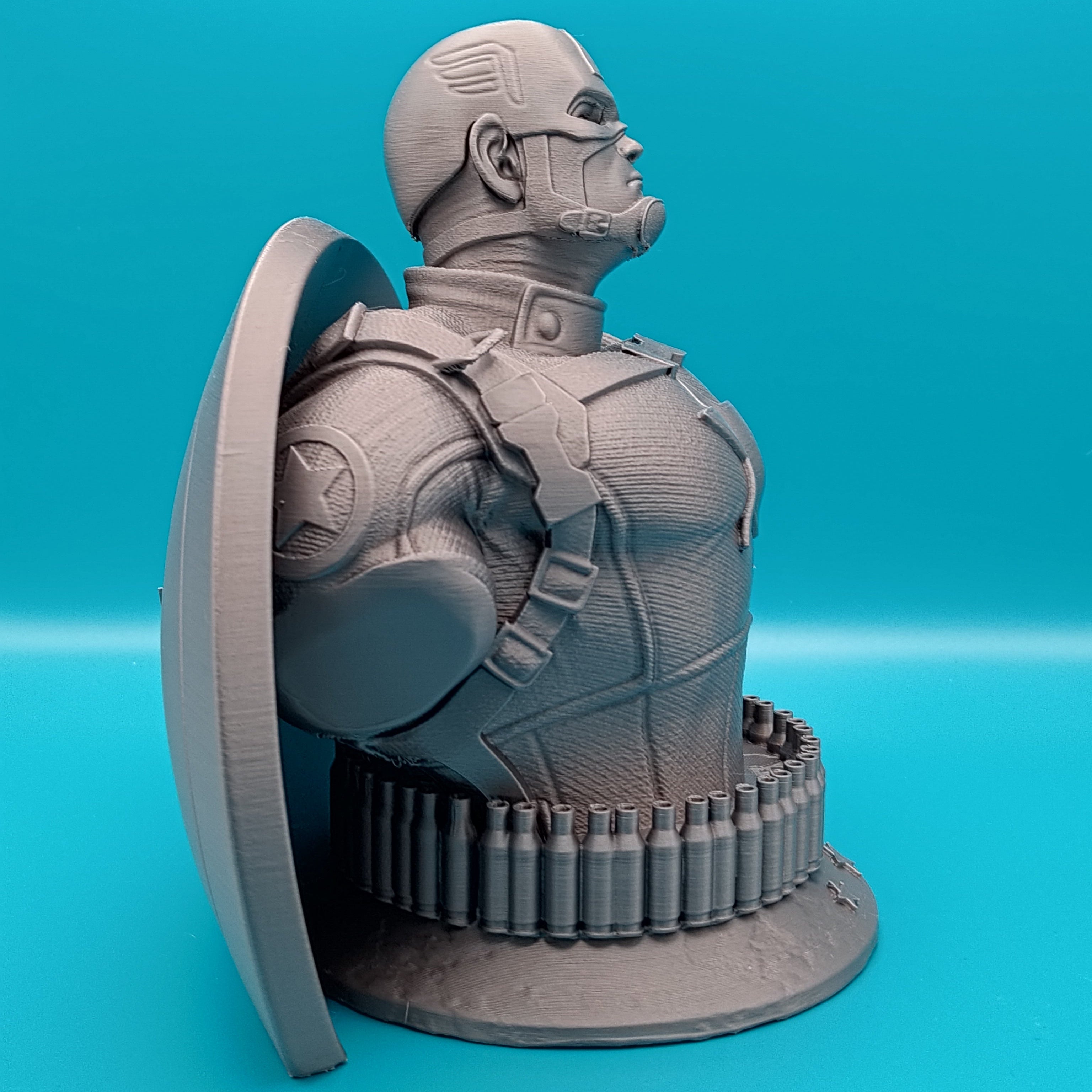 Bust inspired by Captain America - Fillywinkel