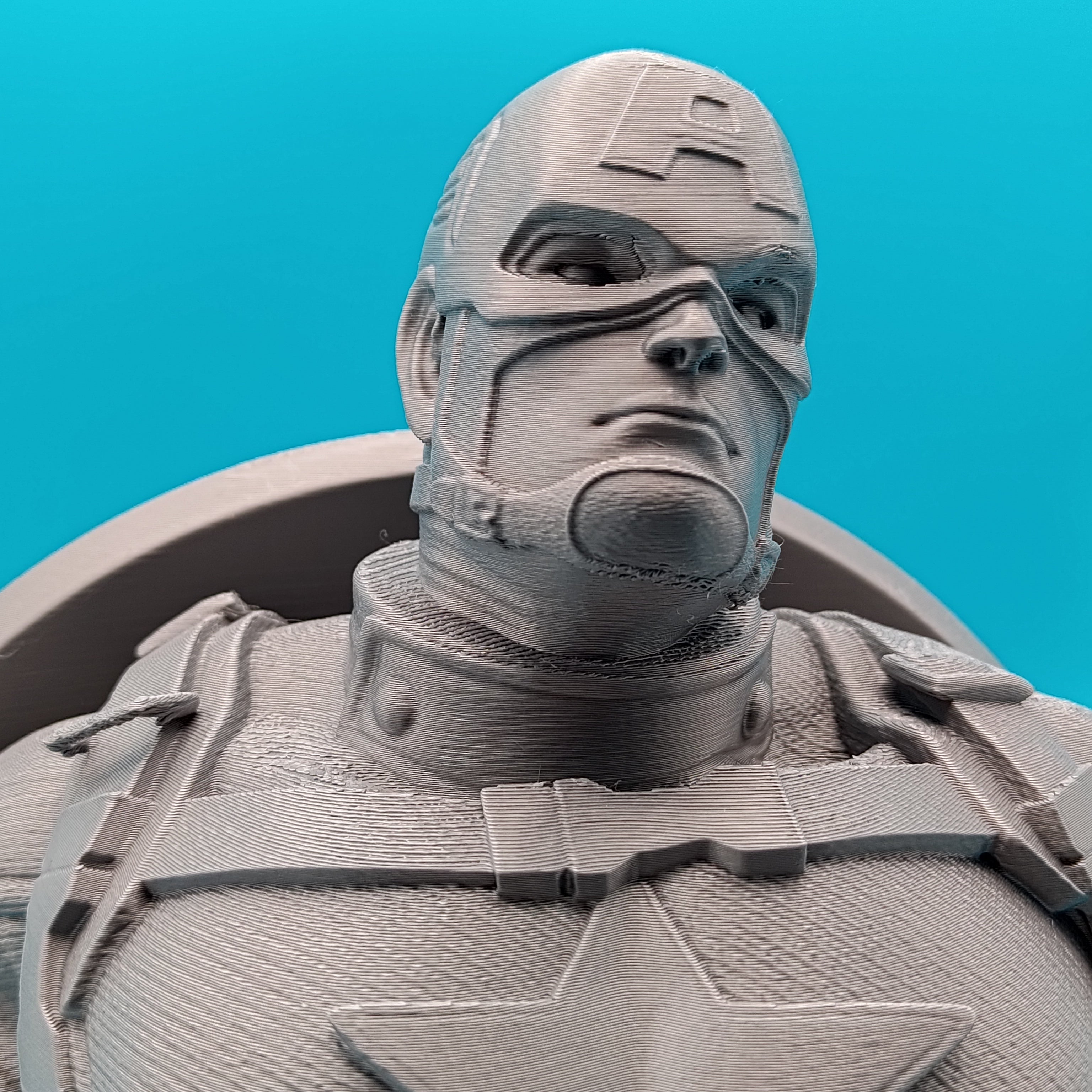 Bust inspired by Captain America - Fillywinkel