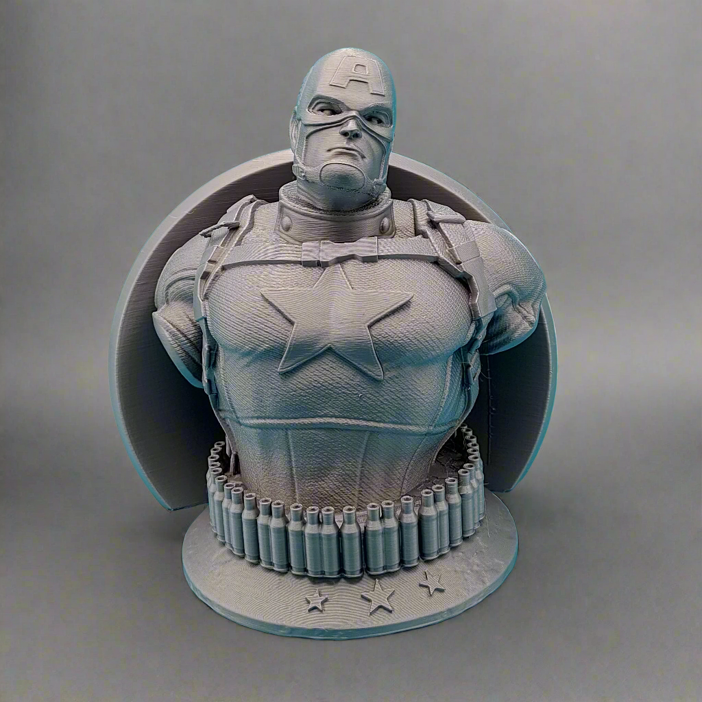 Bust inspired by Captain America - Fillywinkel