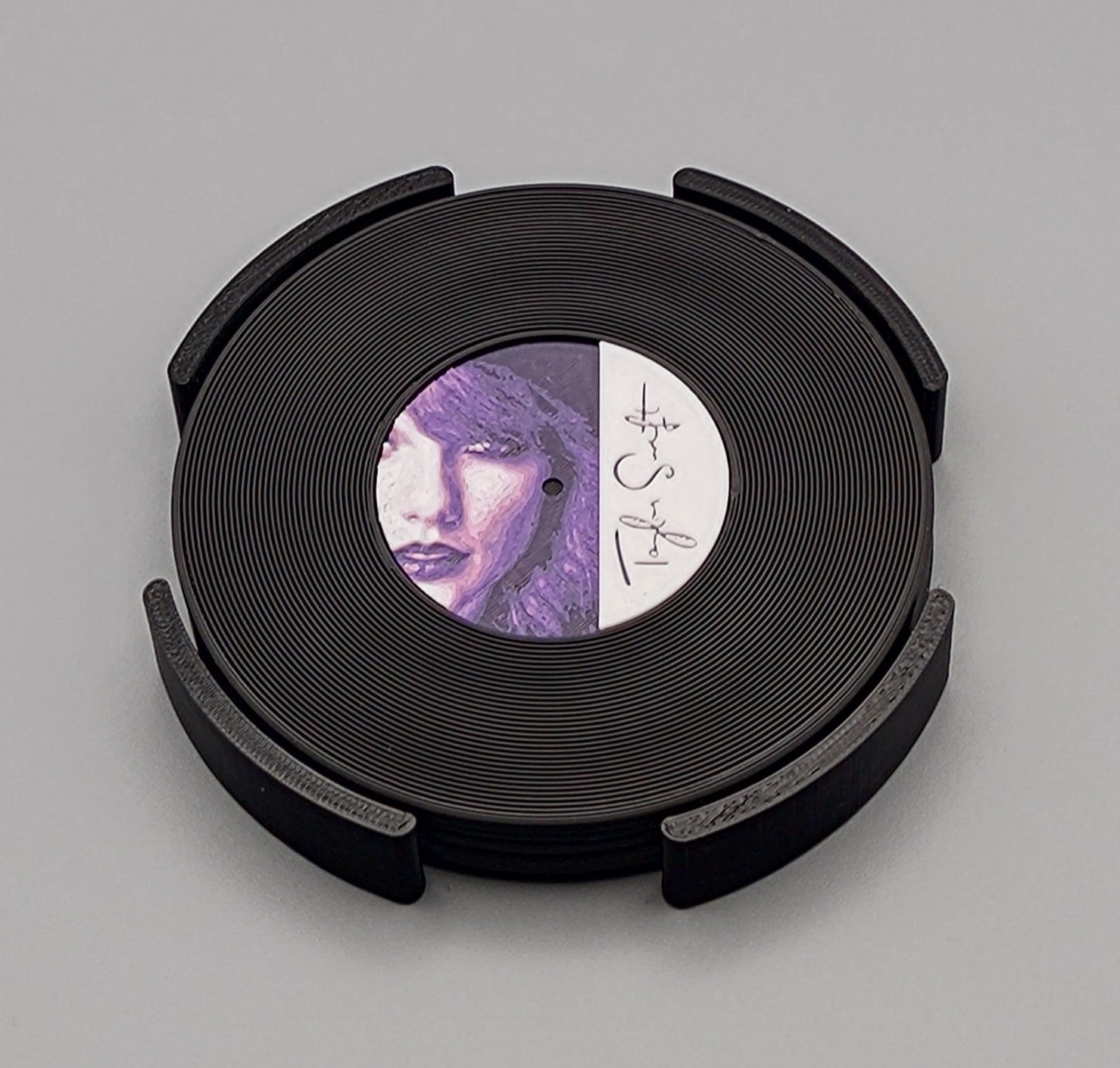 Record Coaster inspired by Taylor Swift - Fillywinkel