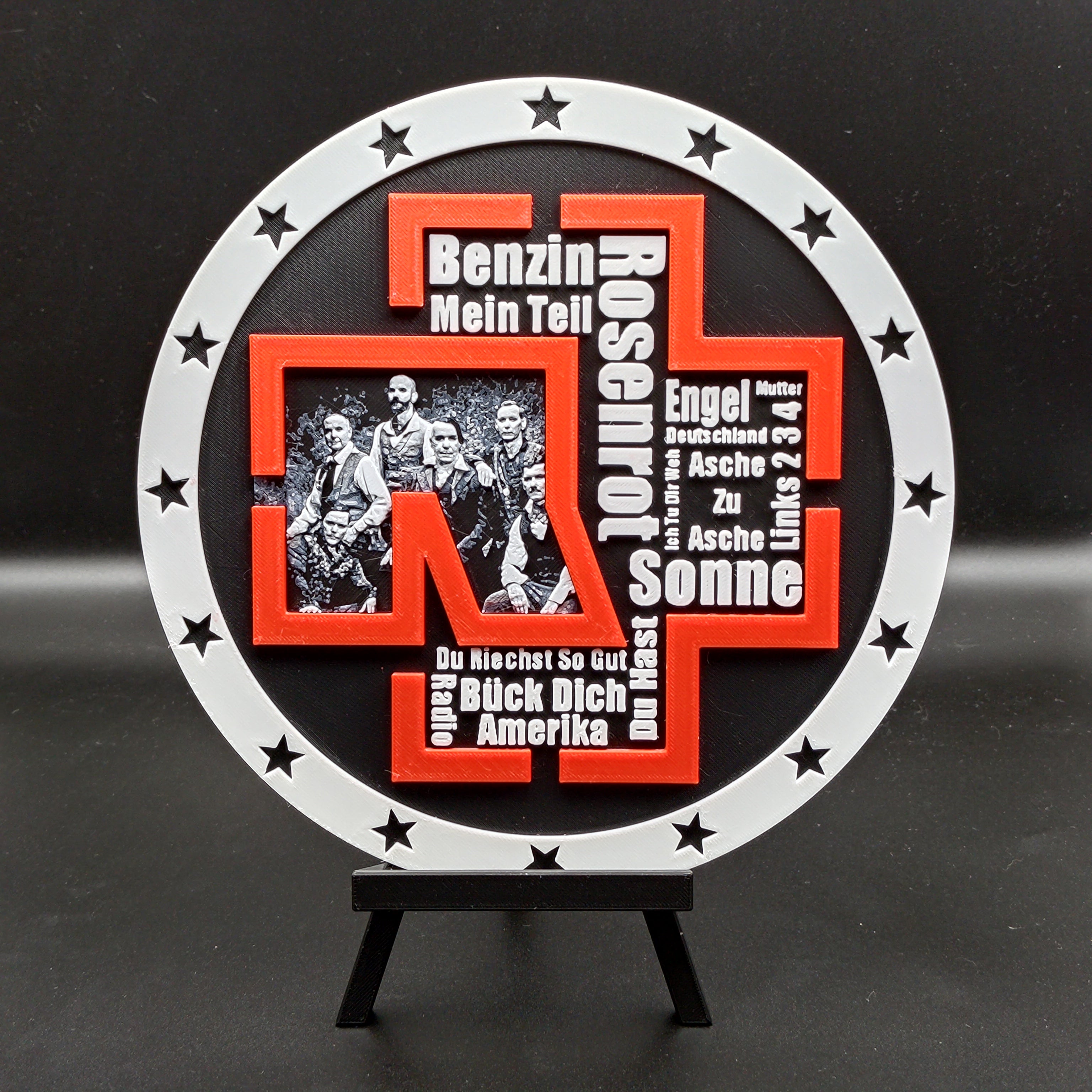 Display Plate inspired by Rammstein - Fillywinkel