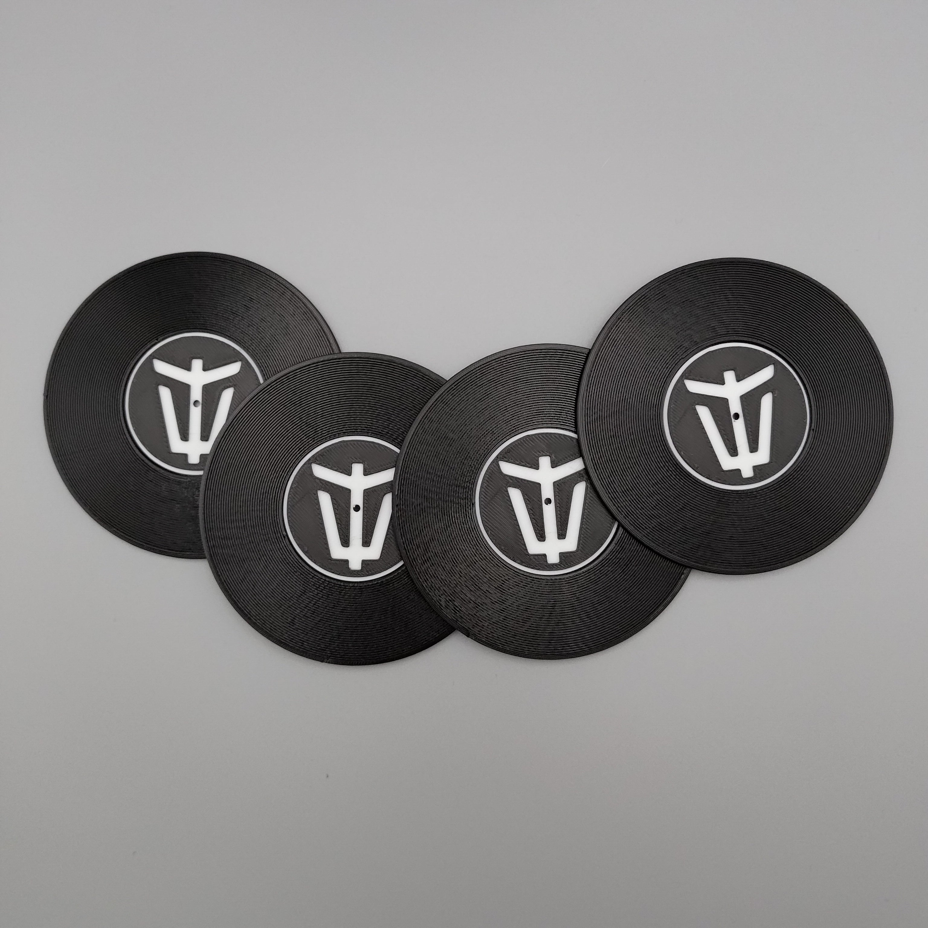 Record Coaster inspired by Within Temptation - Fillywinkel