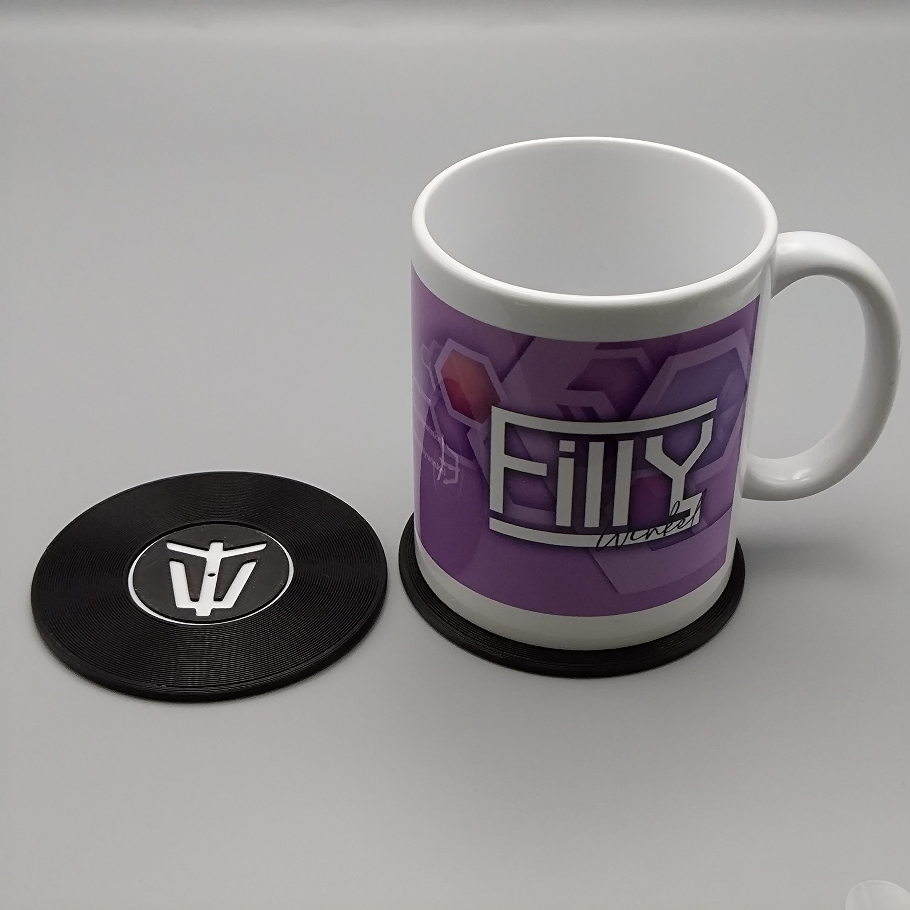 Record Coaster inspired by Within Temptation - Fillywinkel